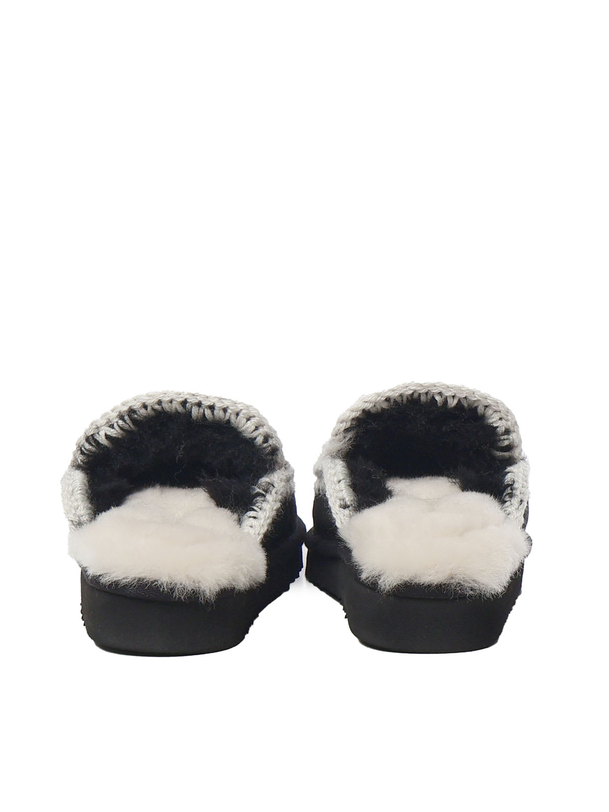 Mou Eskimo Slipper In Black