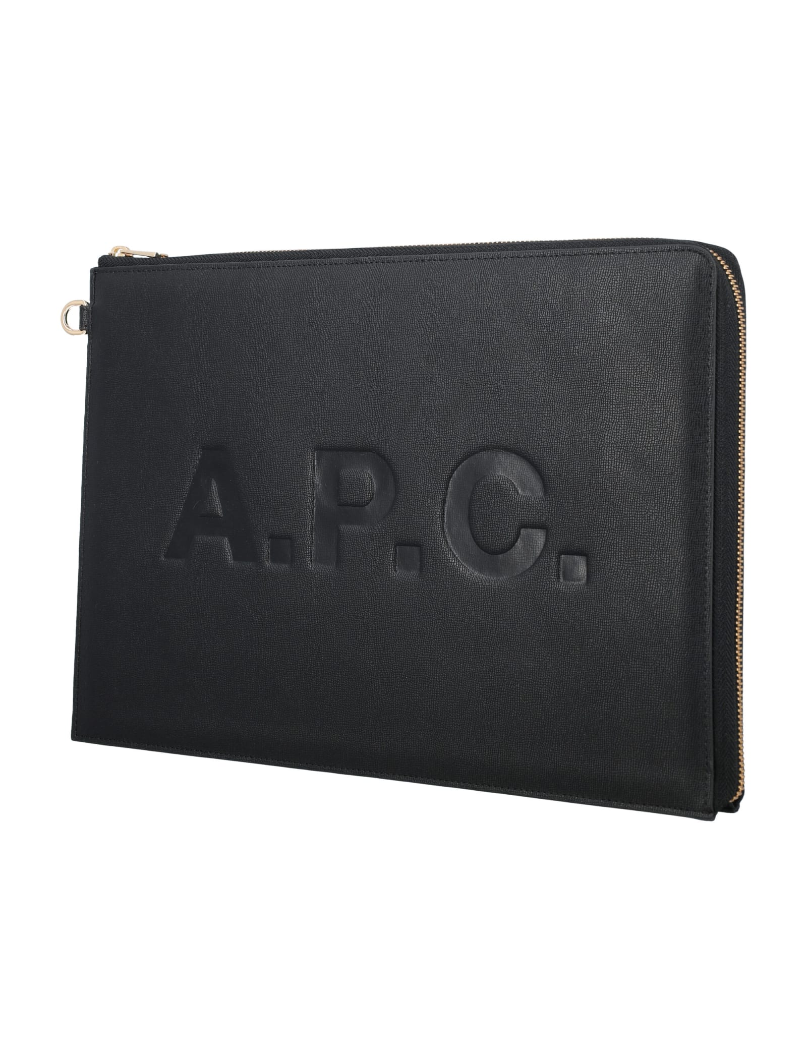 Apc Briefcase With Logo In Black