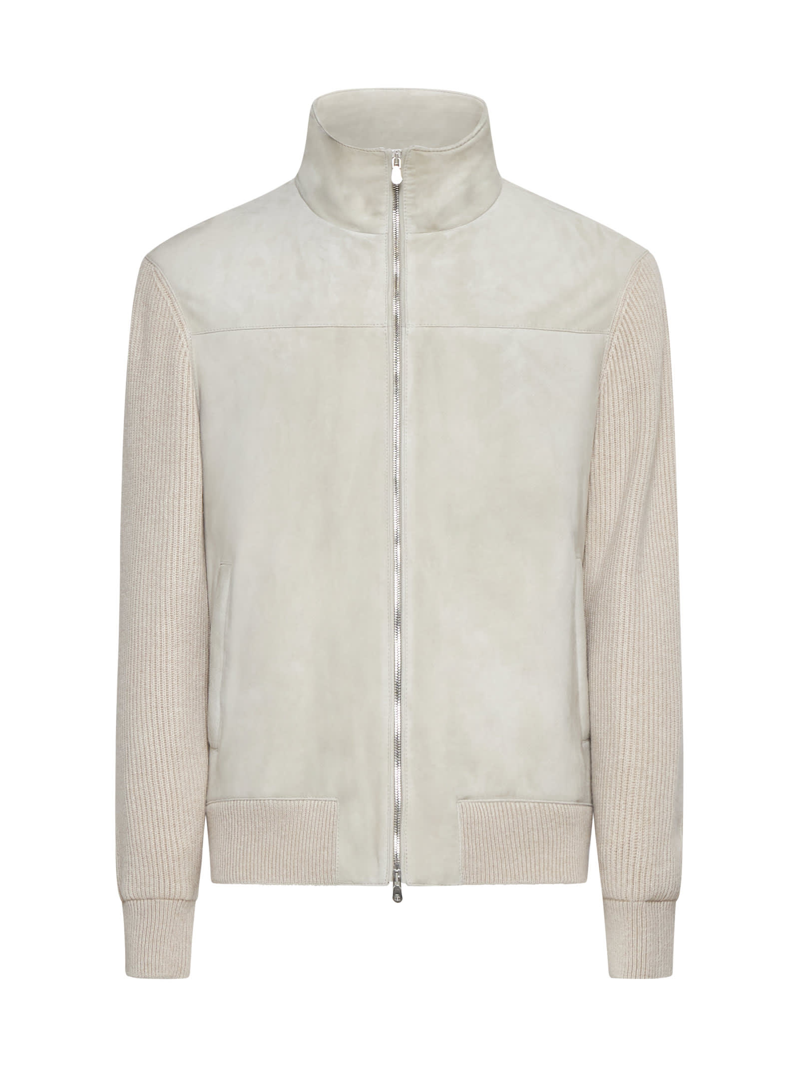 Shop Brunello Cucinelli Jacket In Natural