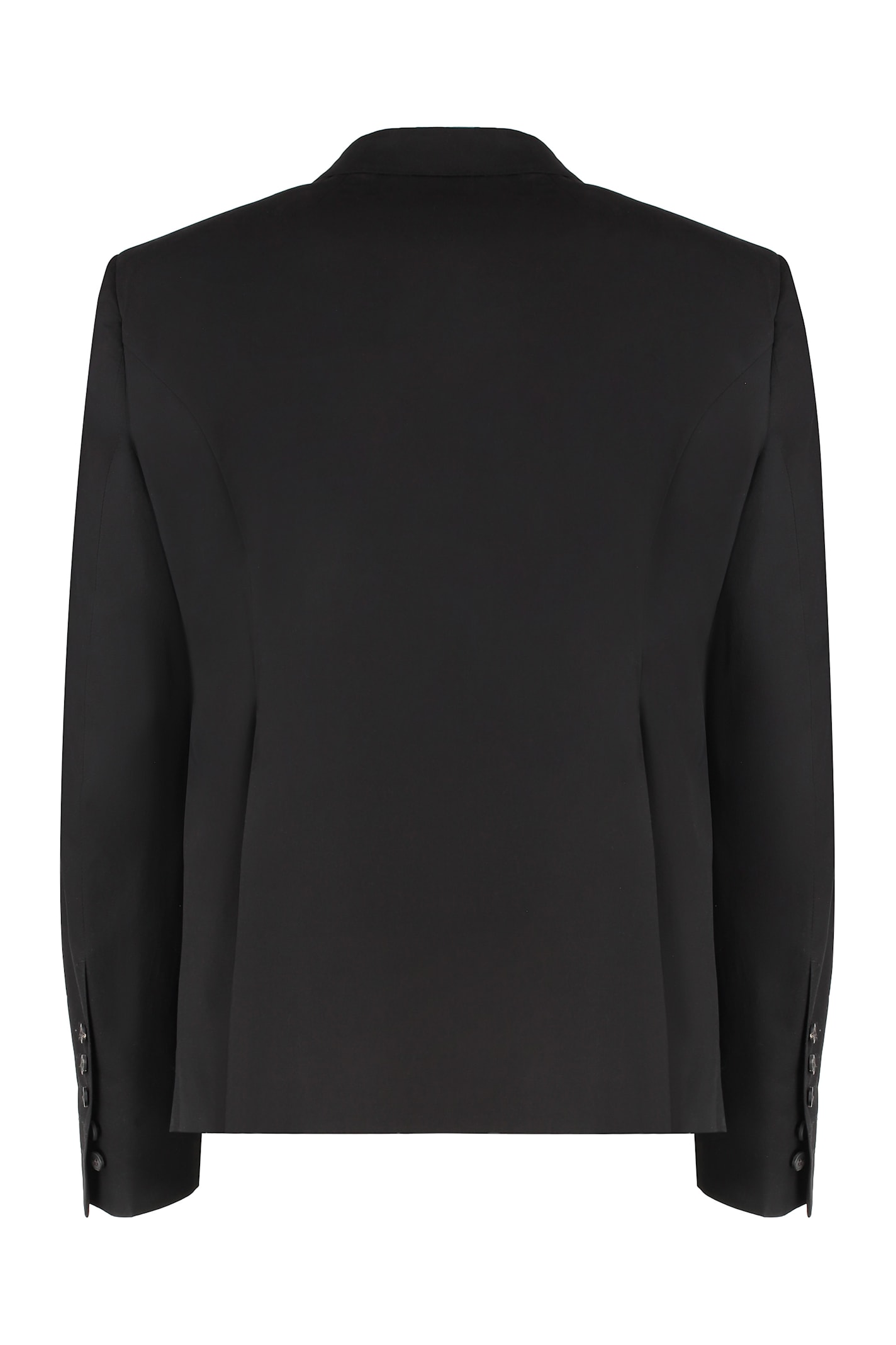 Rick Owens Single-breasted One Button Jacket In Black