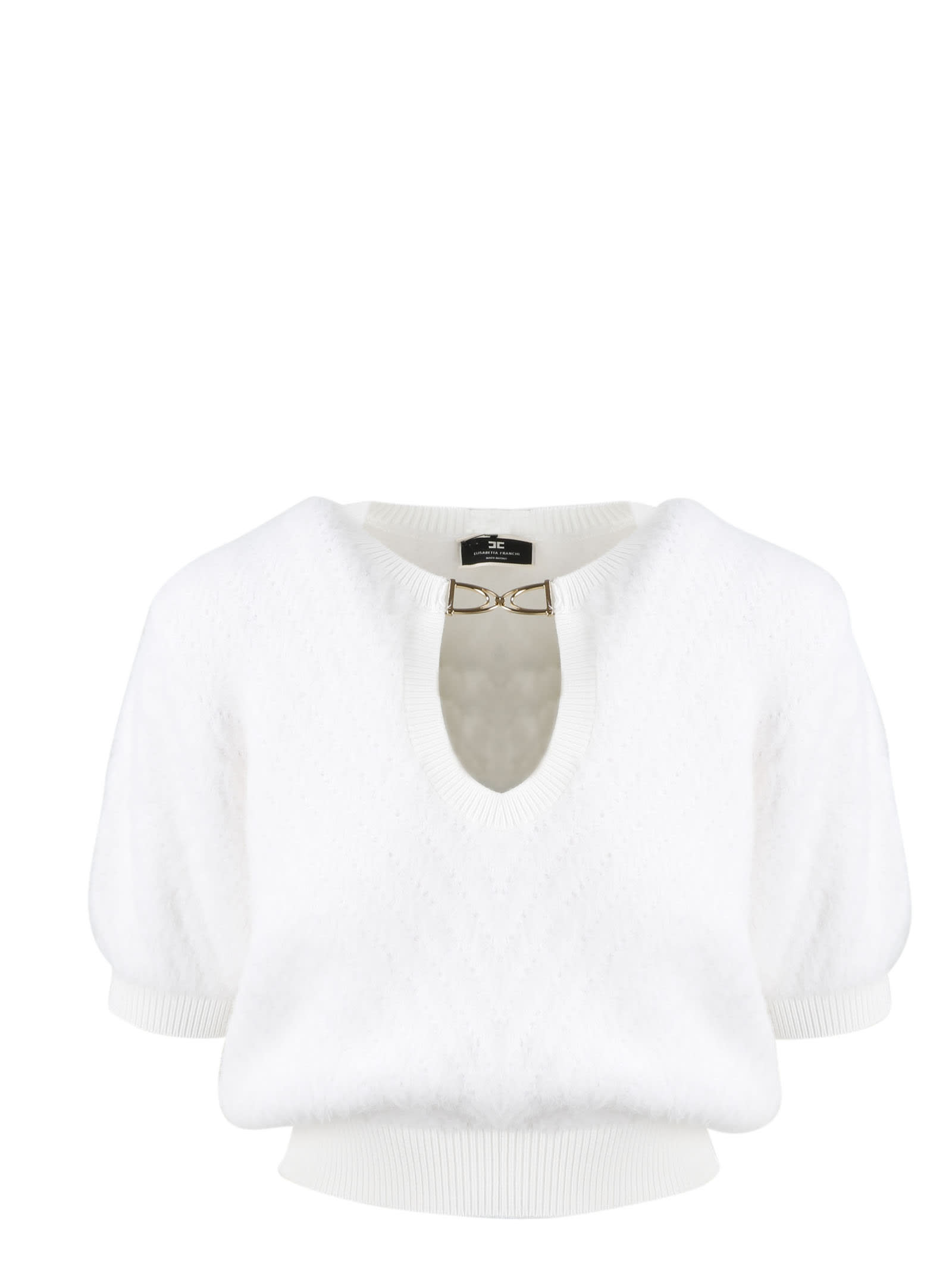 Elisabetta Franchi Clamp Tricot Sweater
