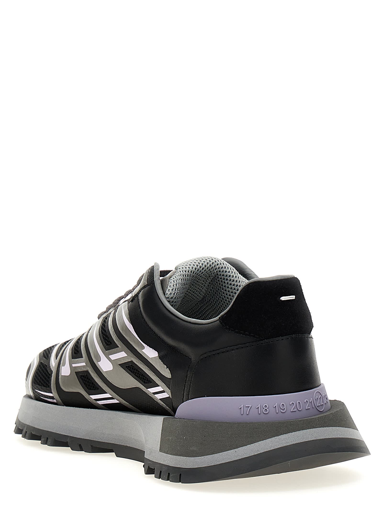 Maison Margiela Multicolor 50-50 Sneakers In Multicolor