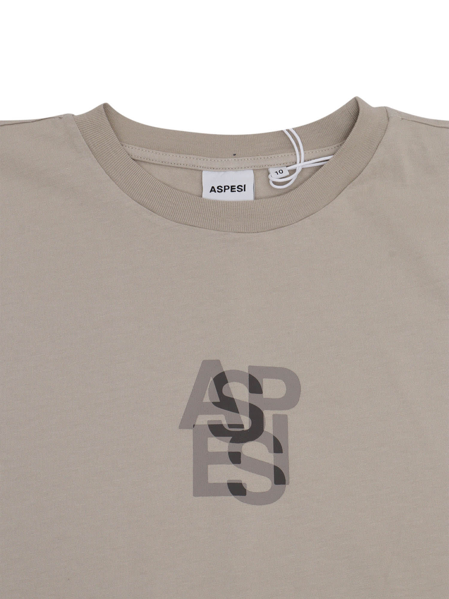 Aspesi Short Sleeved T-shirt In Gray