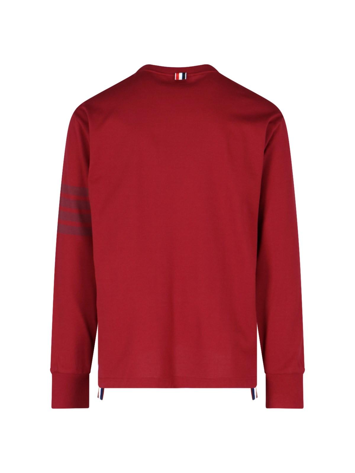 Shop Thom Browne 4-bar Sweater In Bordeaux