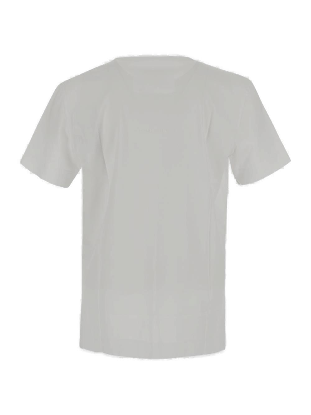 Shop Givenchy Crewneck Short-sleeved T-shirt In White