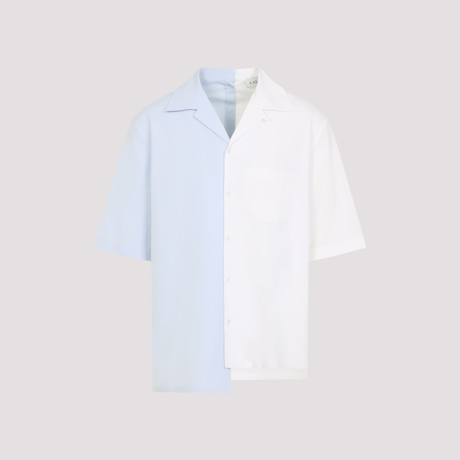 Lanvin Blue Cotton Shirt