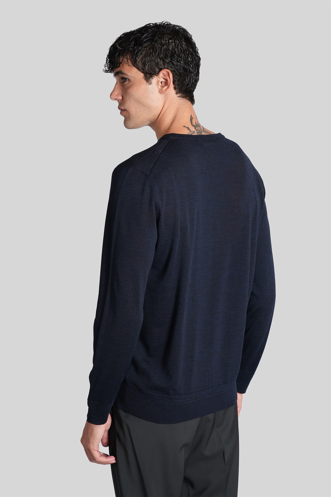 Barena Venezia Barena Ato Crewneck Jumper In Black