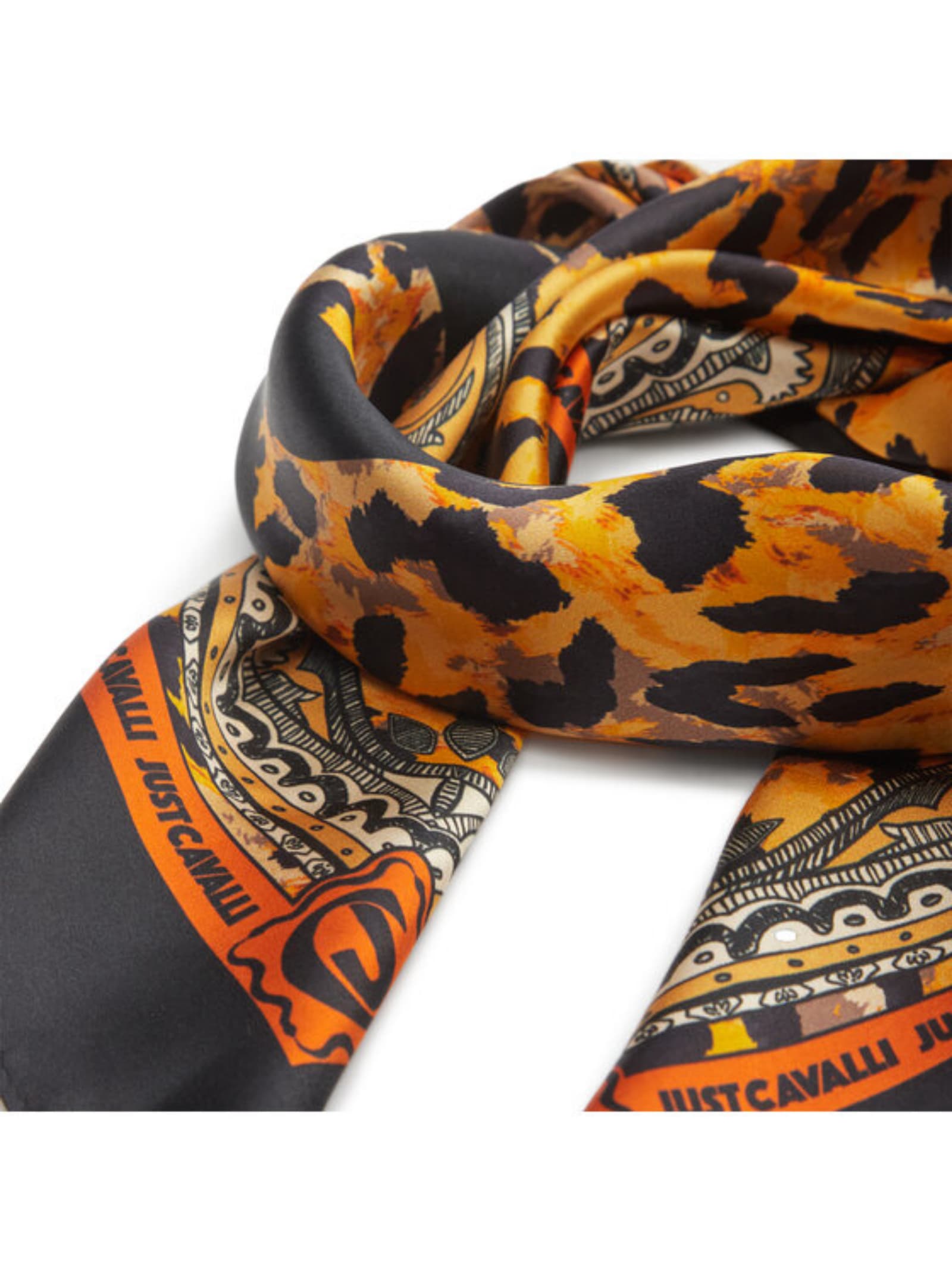 Just Cavalli Scarf In Brown