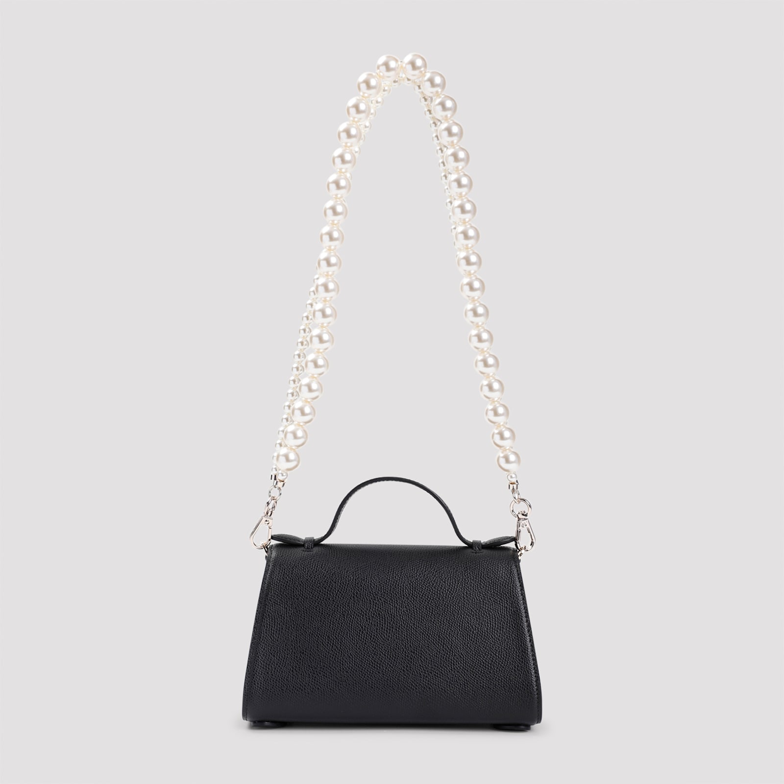 Shop Simone Rocha Valentine Crossbody Bag In Black Pearl