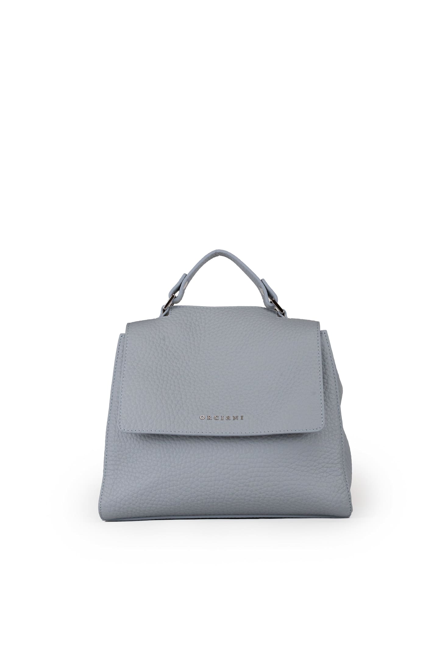 Small Sveva Soft Bag In Textured Leather