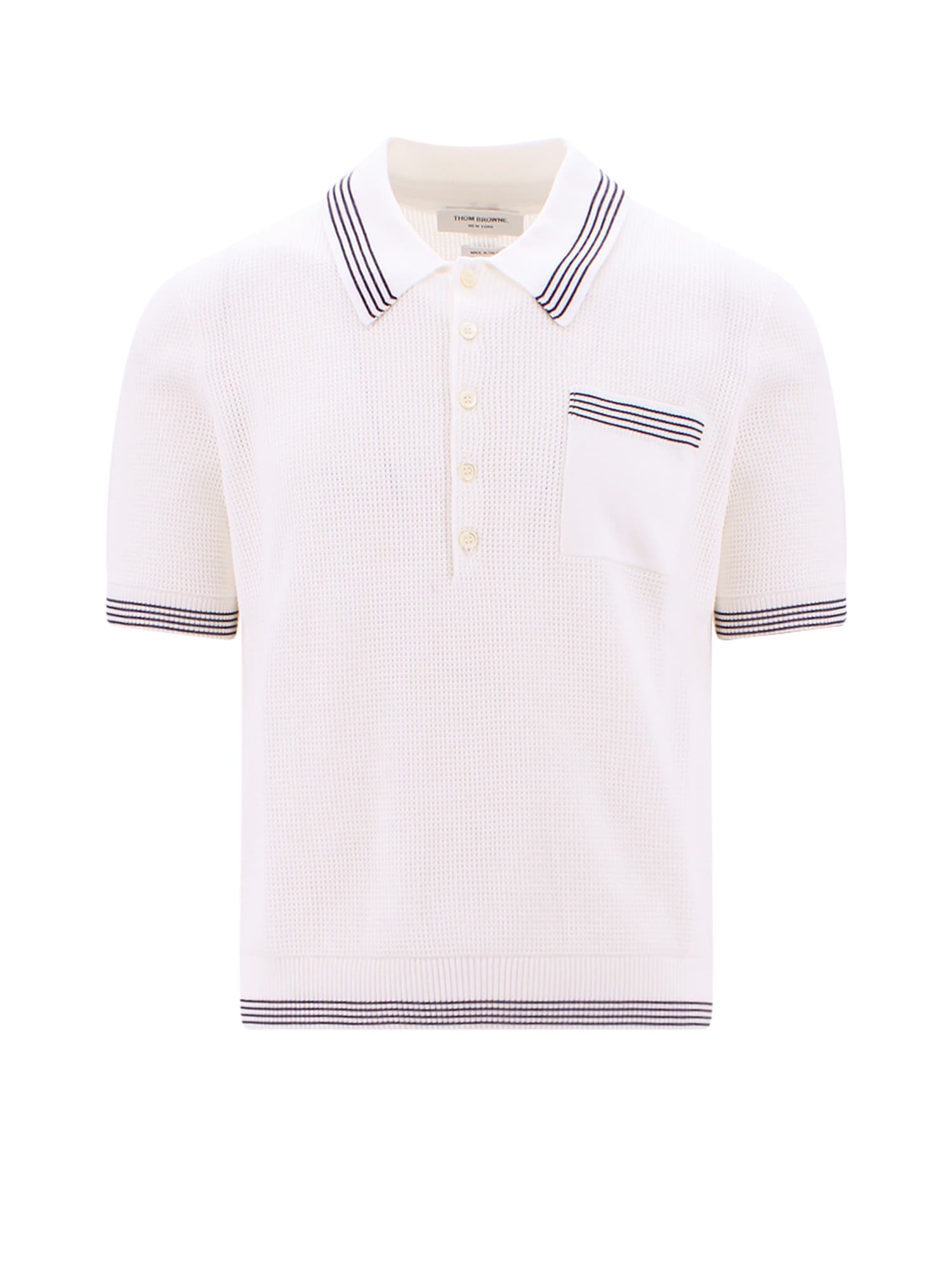 THOM BROWNE POLO SHIRT