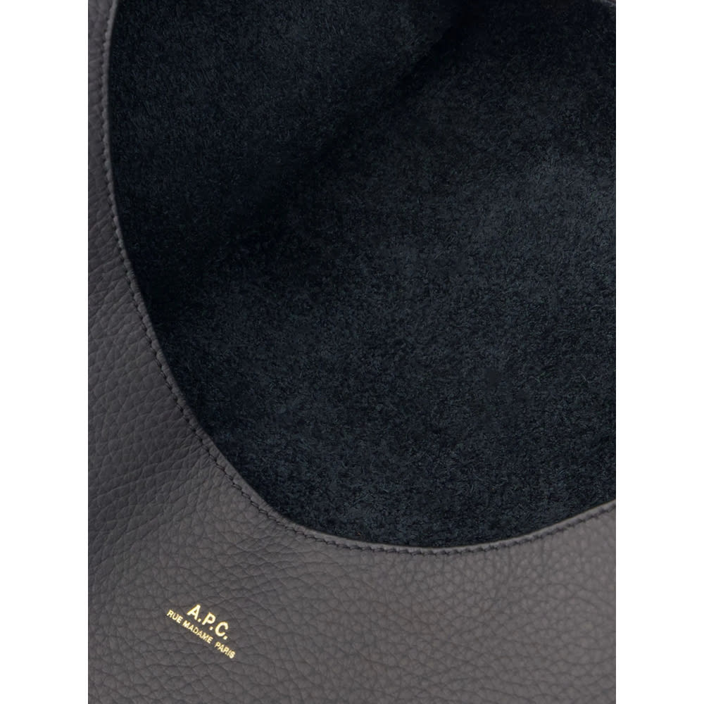 Apc Stussy Double Dragon Pig. Dyed Tee In Black