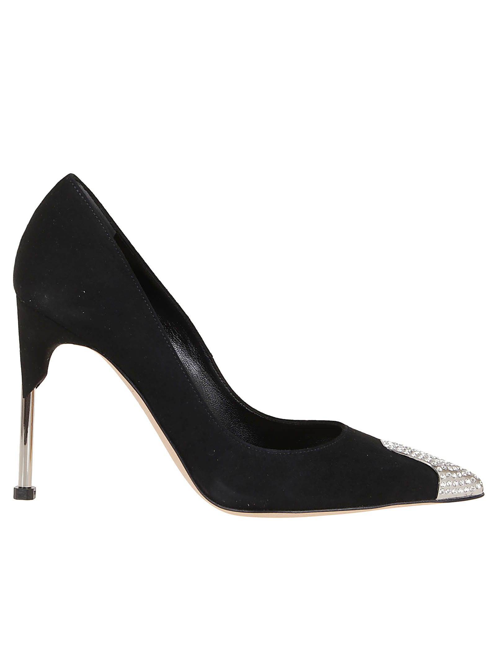 Image of 100mm Crystal-embellished Pumps