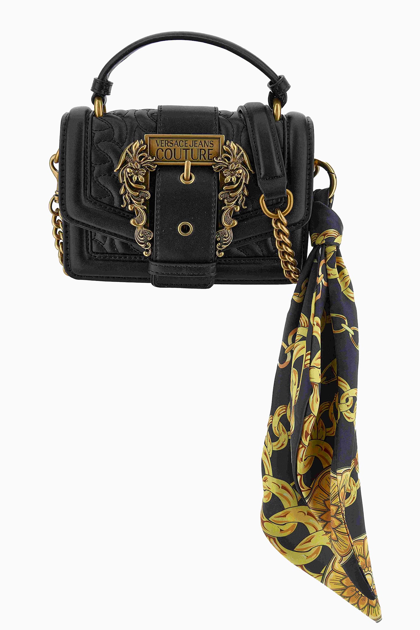 Versace Jeans Couture Bag In Black