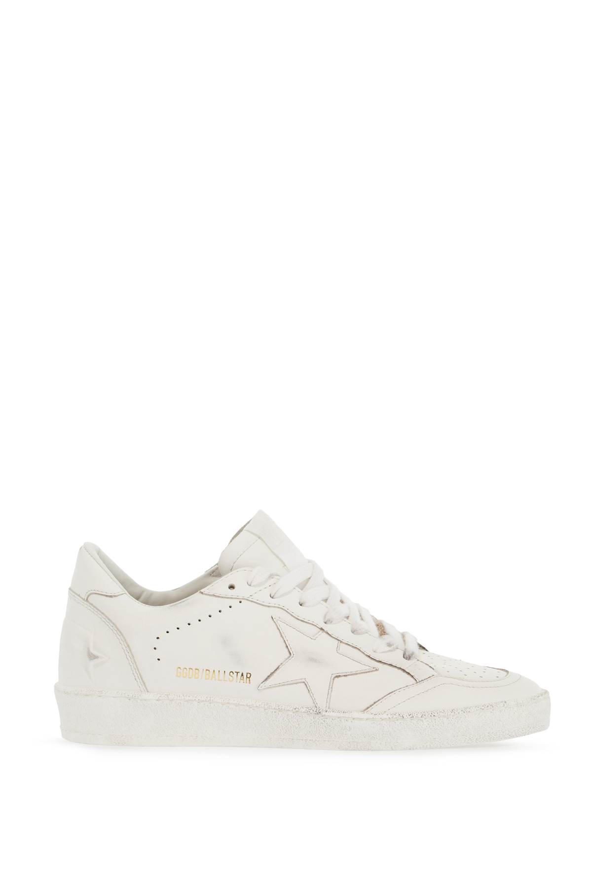 Shop Golden Goose Ball Star Sneakers By In Optic White (white)