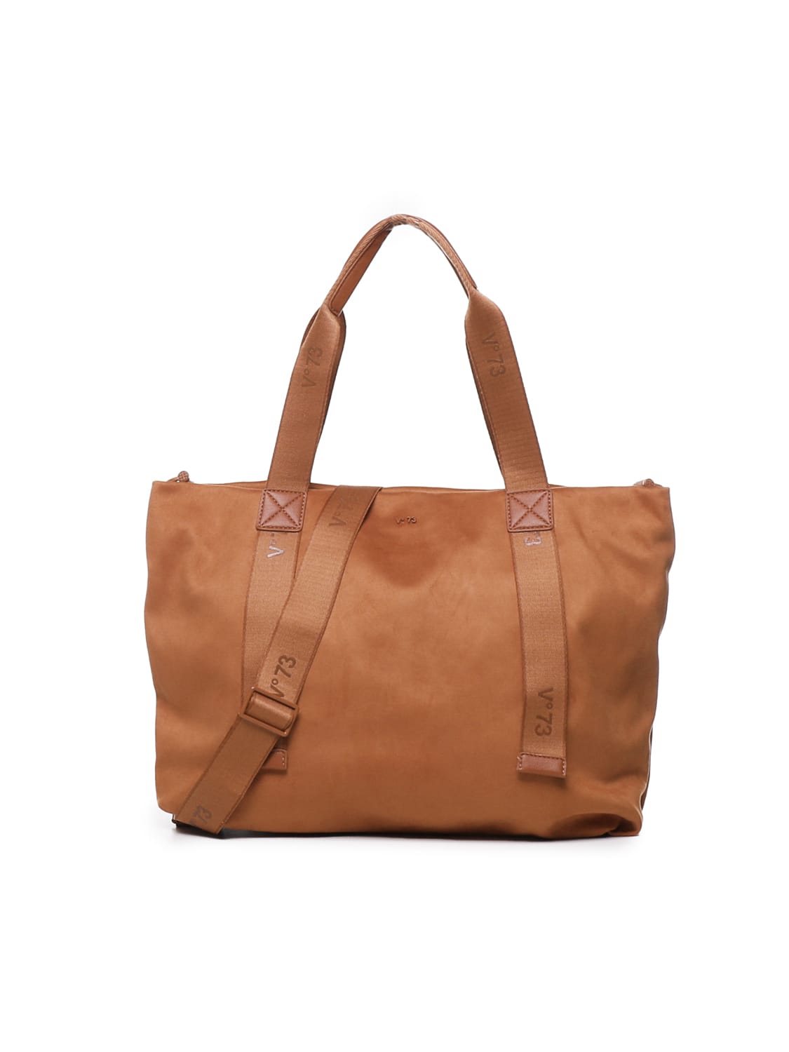 Shop V73 Julia Bag In Cotton In Orange