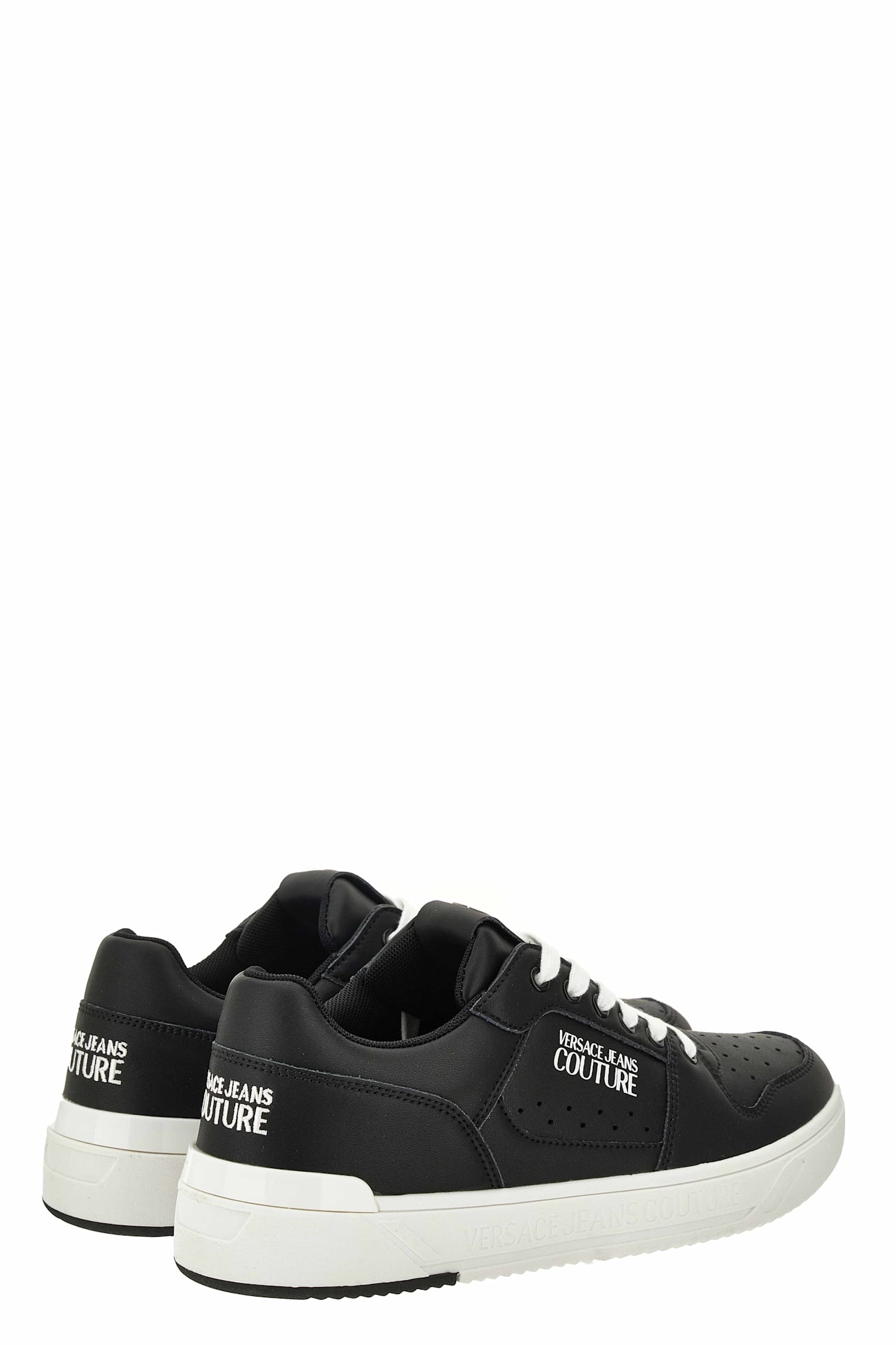 Versace Jeans Couture Sneakers In Black