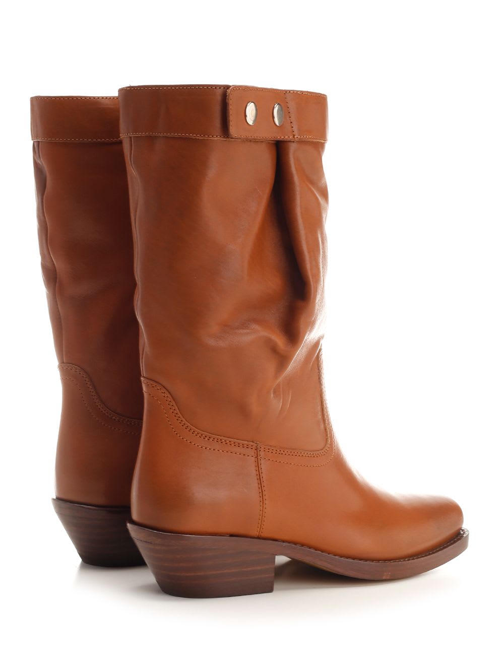 Shop Isabel Marant Ademe Boots In Brown