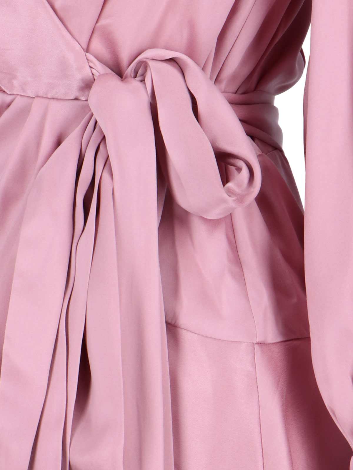 Shop Zimmermann Asymmetrical Mini Dress In Pink