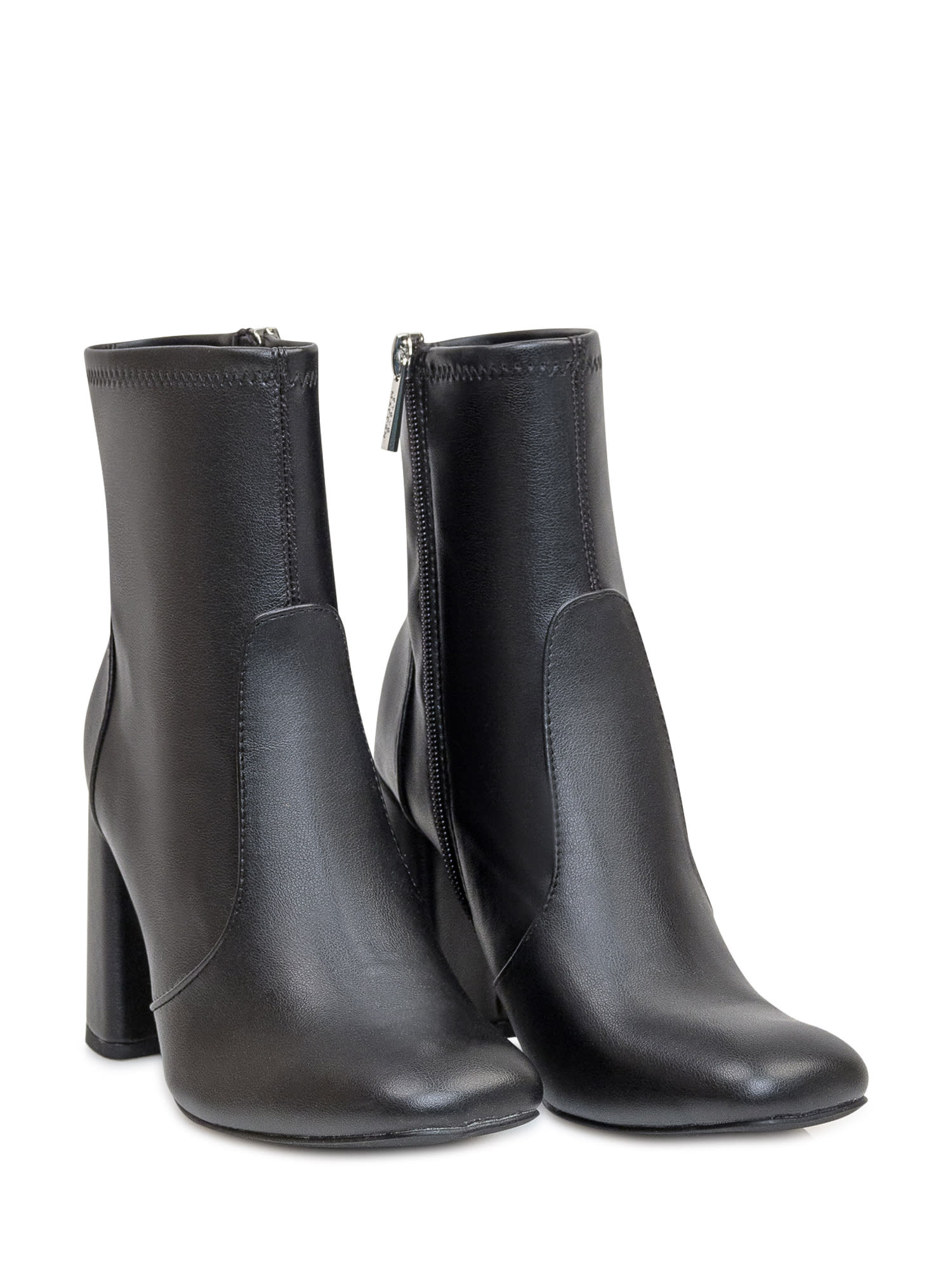 Shop Steve Madden Boot With Heel In Black