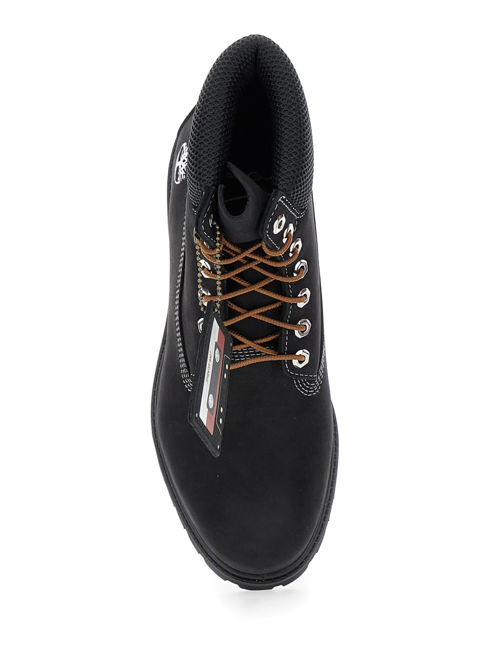 Shop Timberland Premium 6 Inch Lace Up Waterproof Mens Boot Black Nubuck