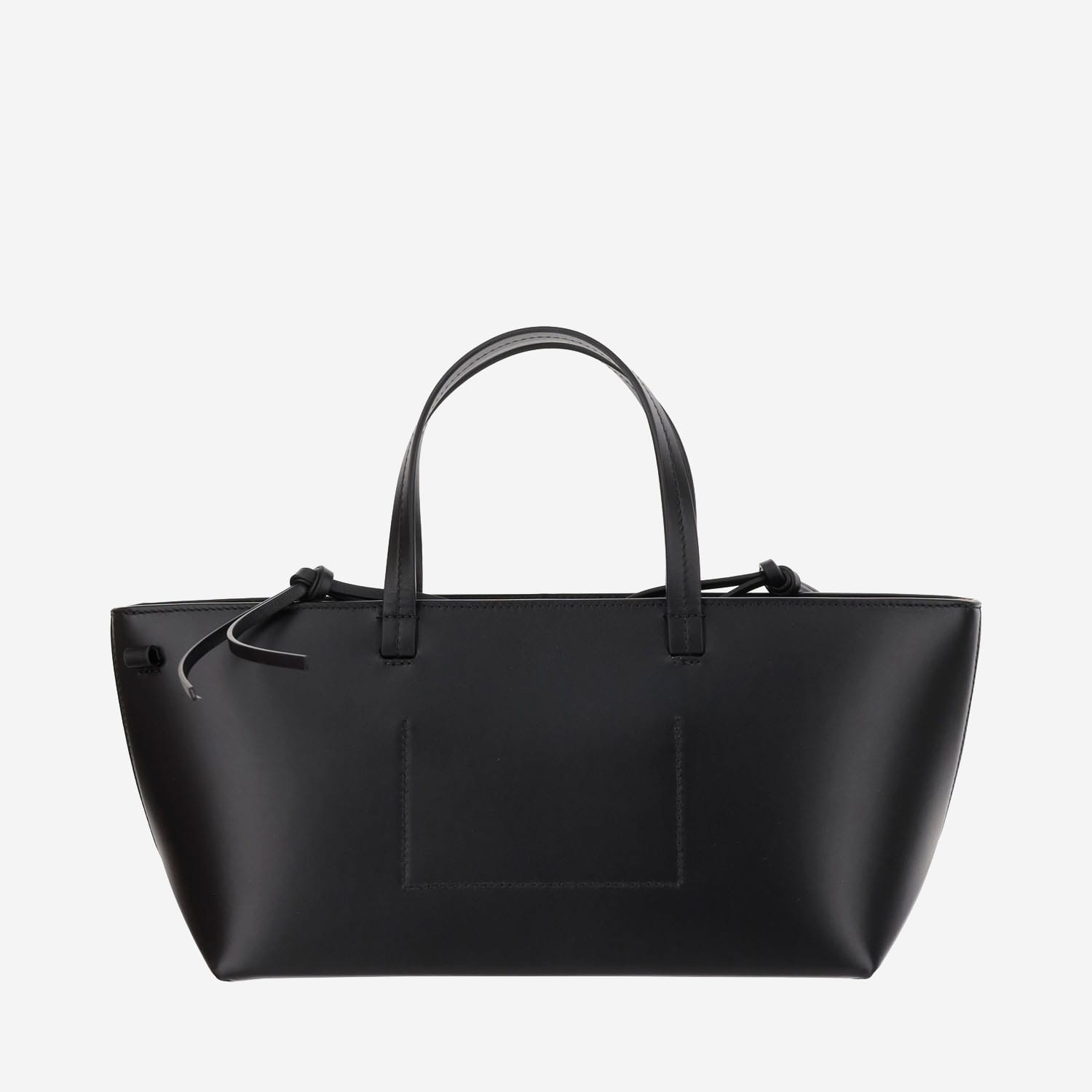 Shop Jil Sander Small Bateau Tote Bag In Black