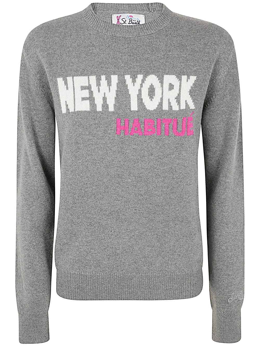 Shop Mc2 Saint Barth New Queen New York New Crewneck Sweater In M New York Habitue