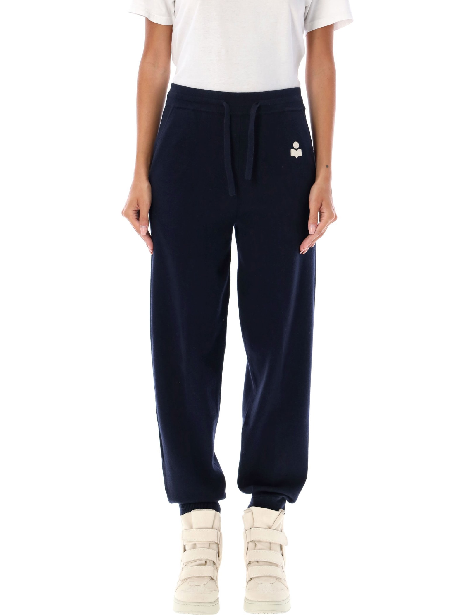 Shop Marant Etoile Kira Jogging In Midnight Blue