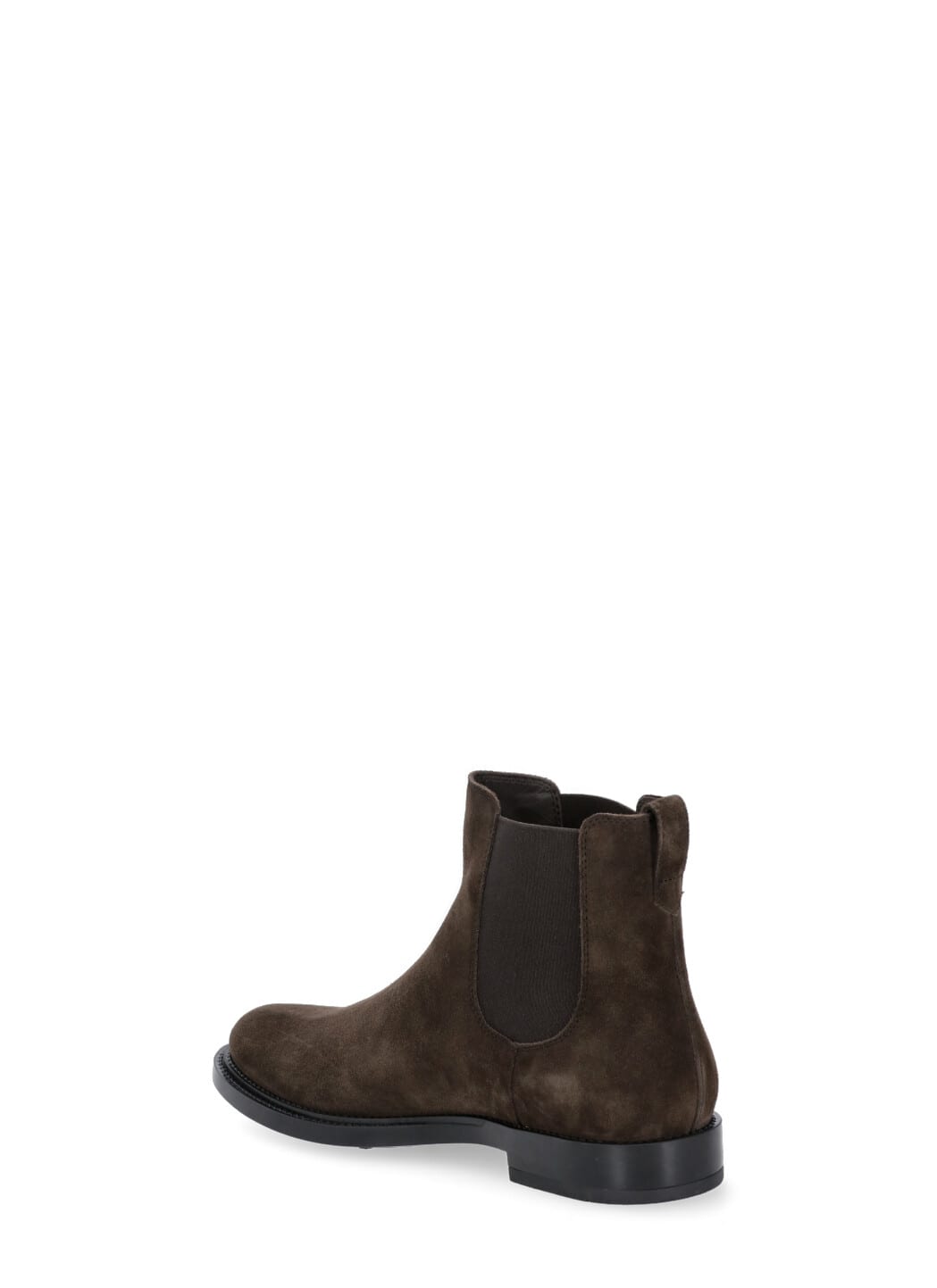 Tod's Suede Chelsea Boots In Testa Moro
