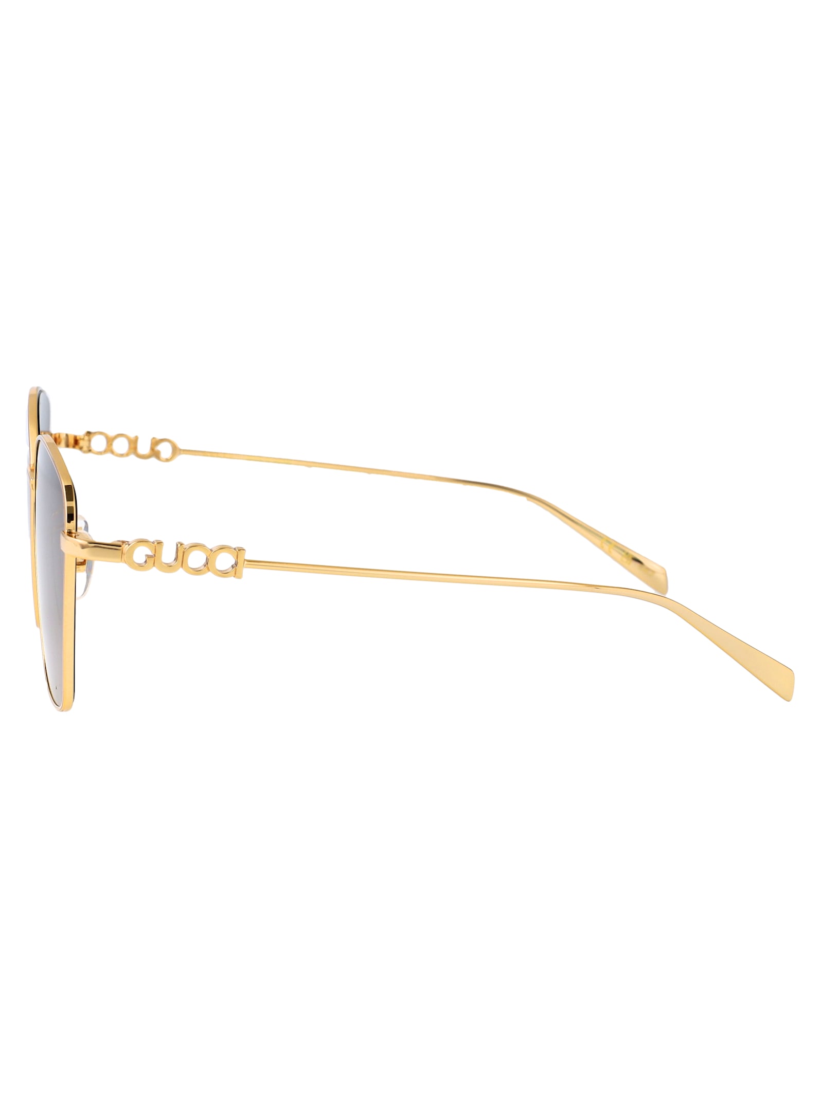 Gucci Gg1030sk 002 Oversized Square Sunglasses In Gold