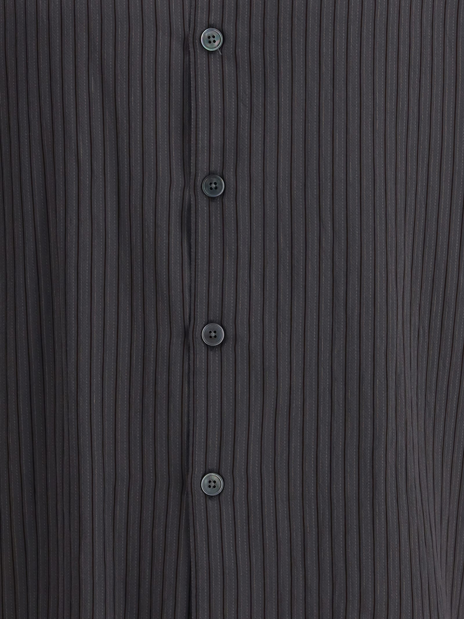 Our Legacy Beyond Striped Button-fastening Shirt In Multi