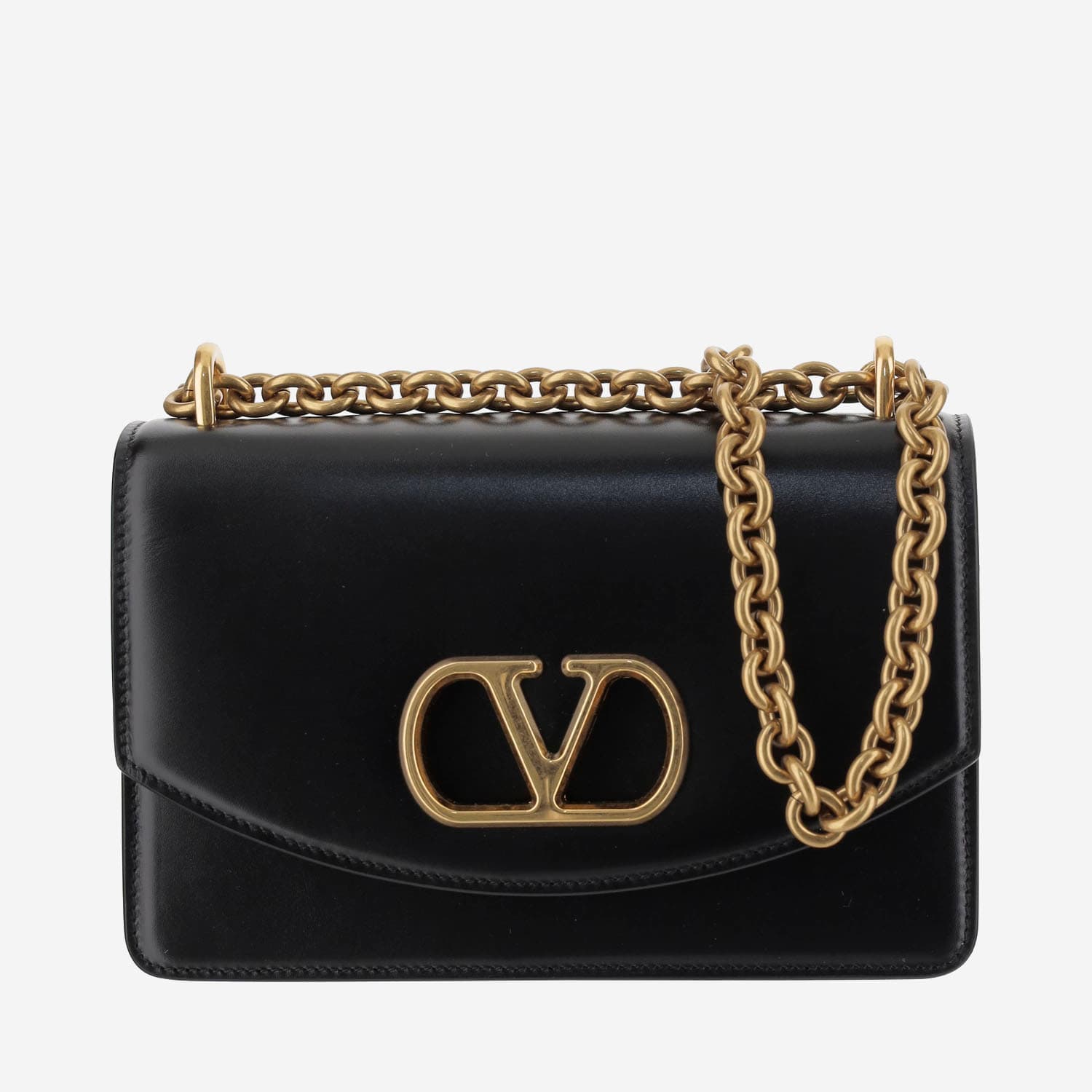 Valentino Borsa A Spalla Small In Black