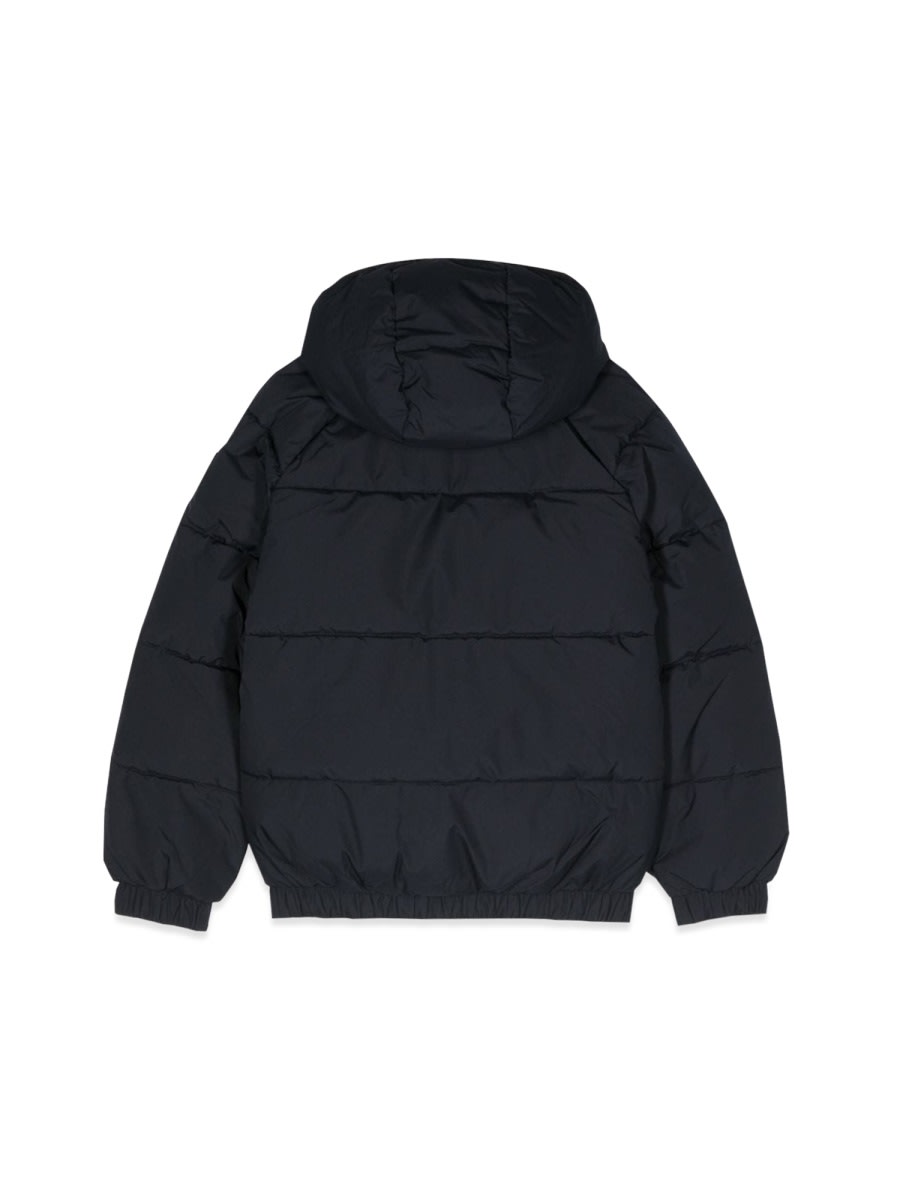 Tommy Hilfiger Logo Padded Jacket In Blue
