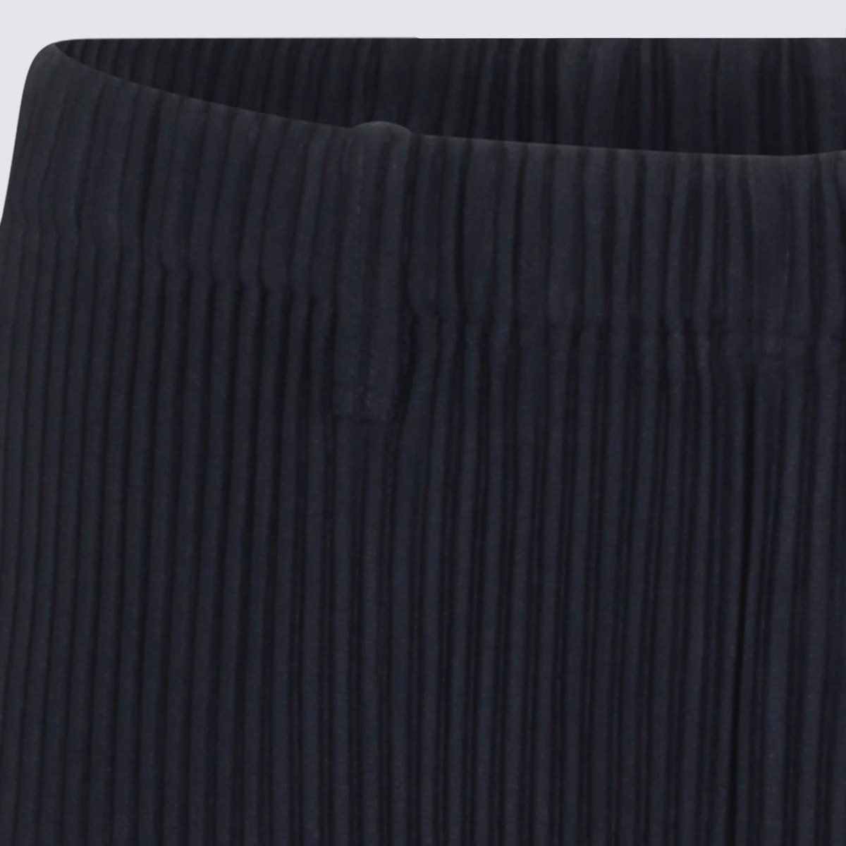 Issey Miyake Navy Pants In Blue