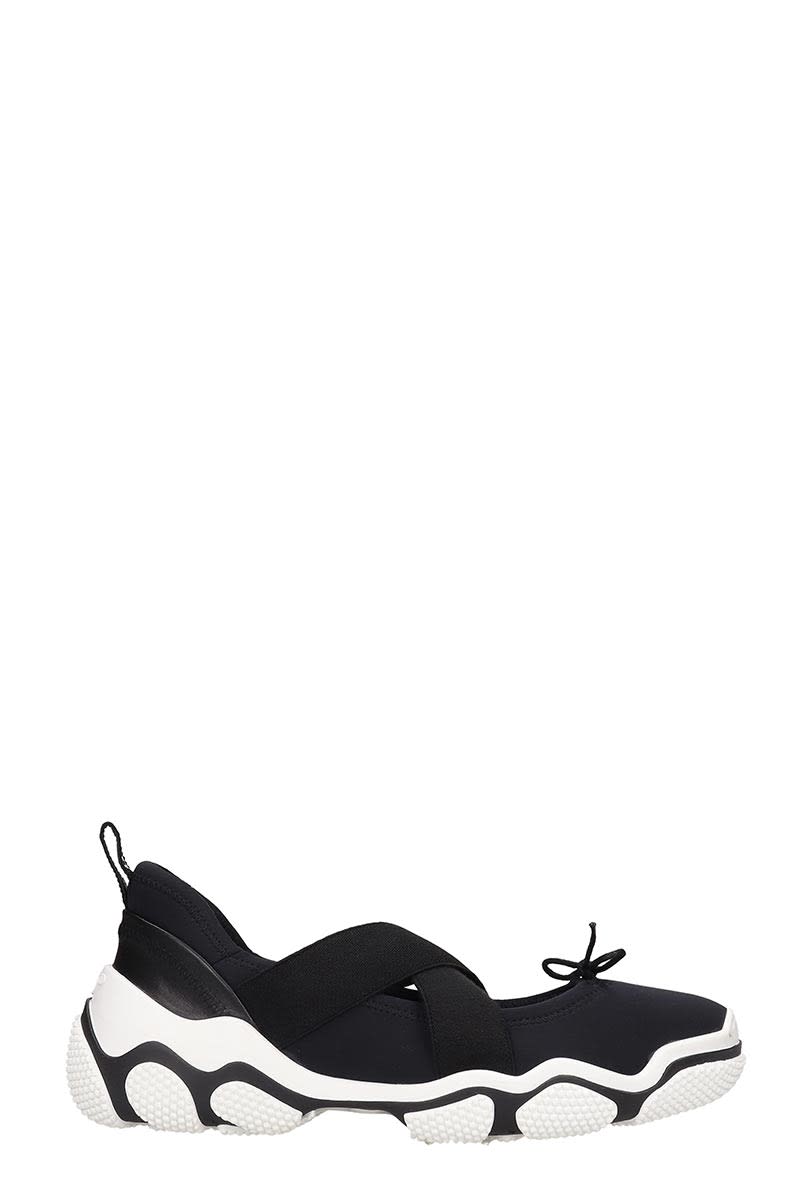 RED Valentino Sneakers In Black Tech/synthetic