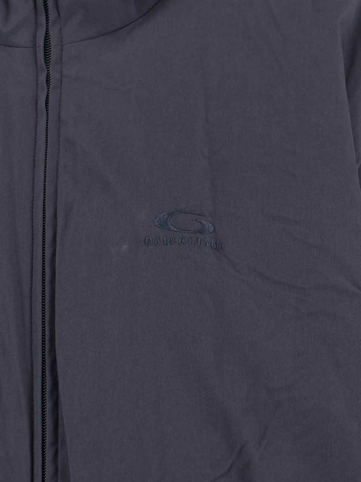 Balenciaga Modern High Collar Jacket Side Pockets In Blue