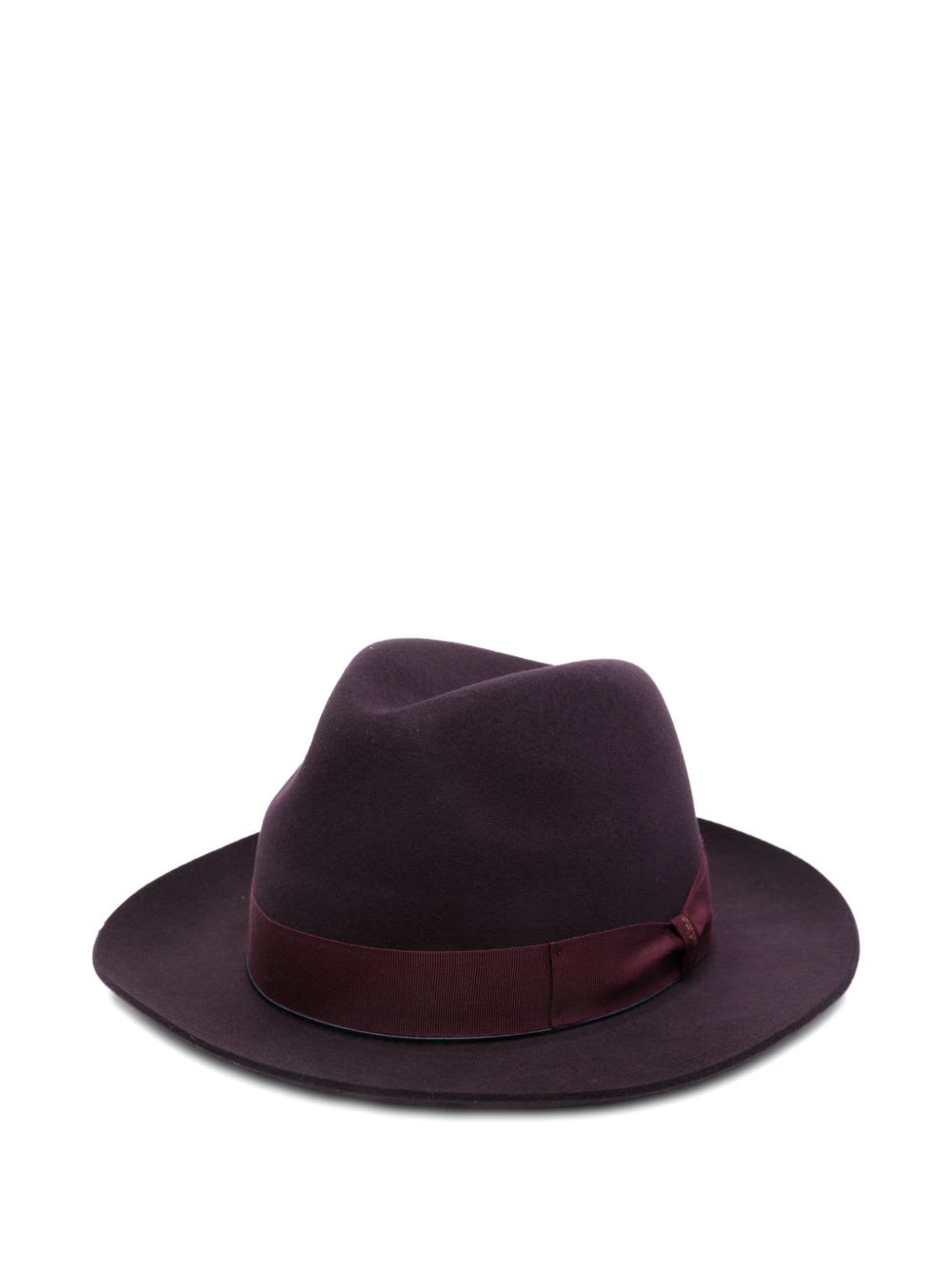 Borsalino Federico Wool And Cashmere Hat In Brown