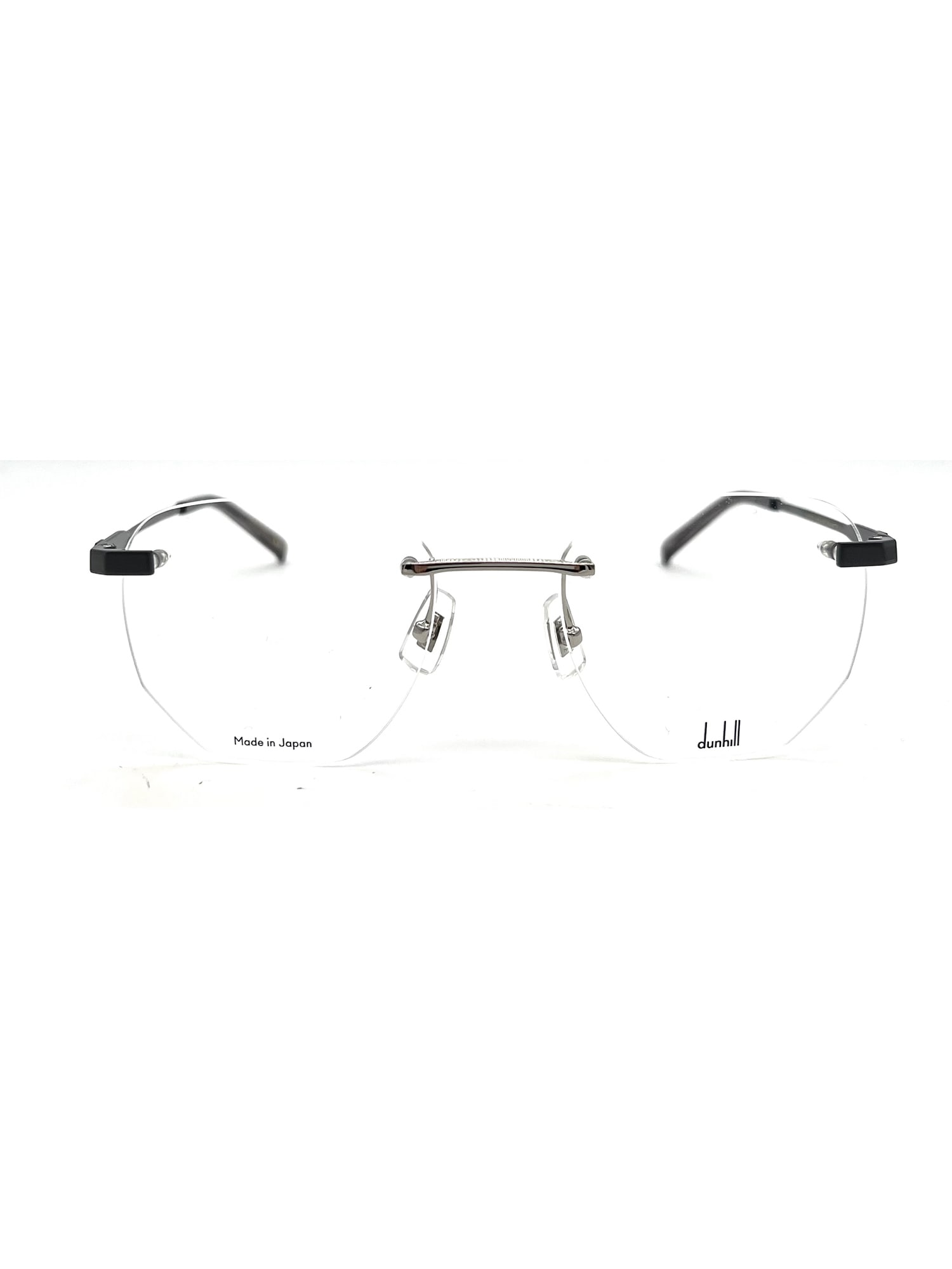 Dunhill Du0066o Eyewear In Silver Grey Transpare
