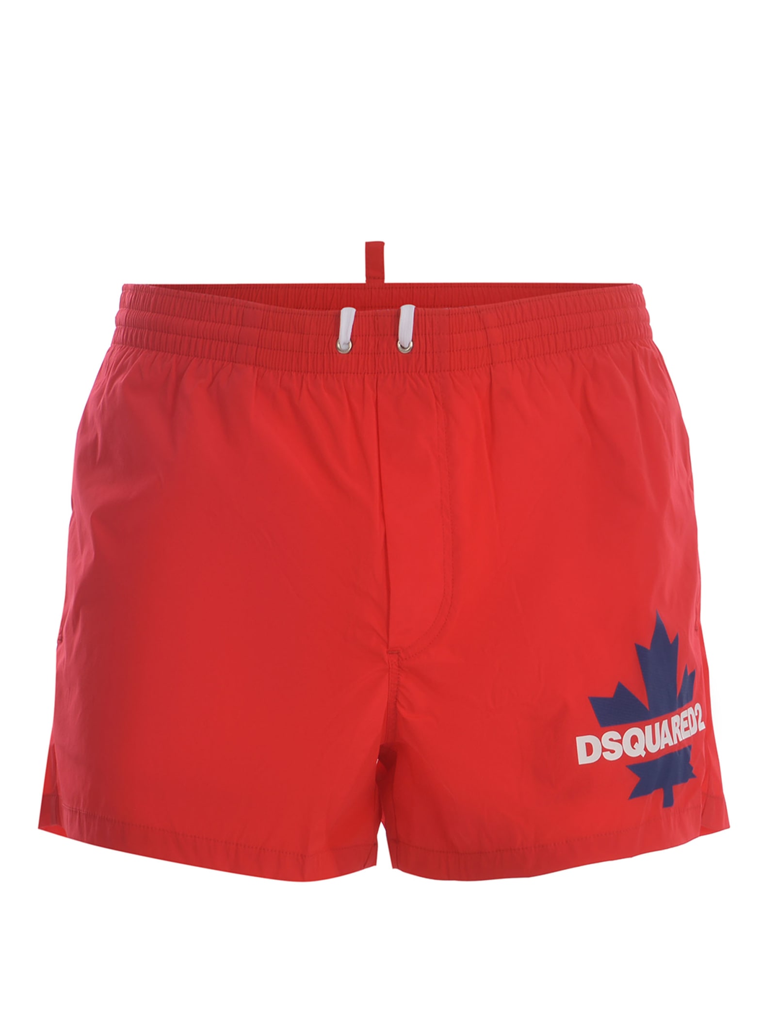 Shop Dsquared2 Swimsuit  Made Of Nylon In Red