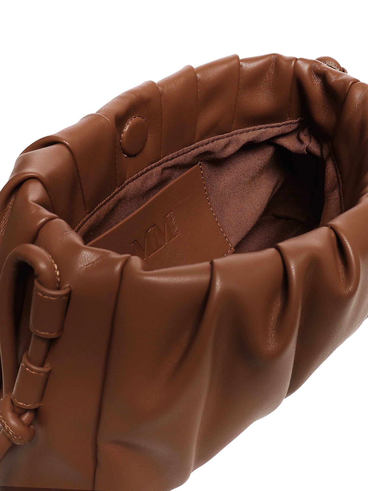 Max Mara Clava Shoulder Bag In Brown