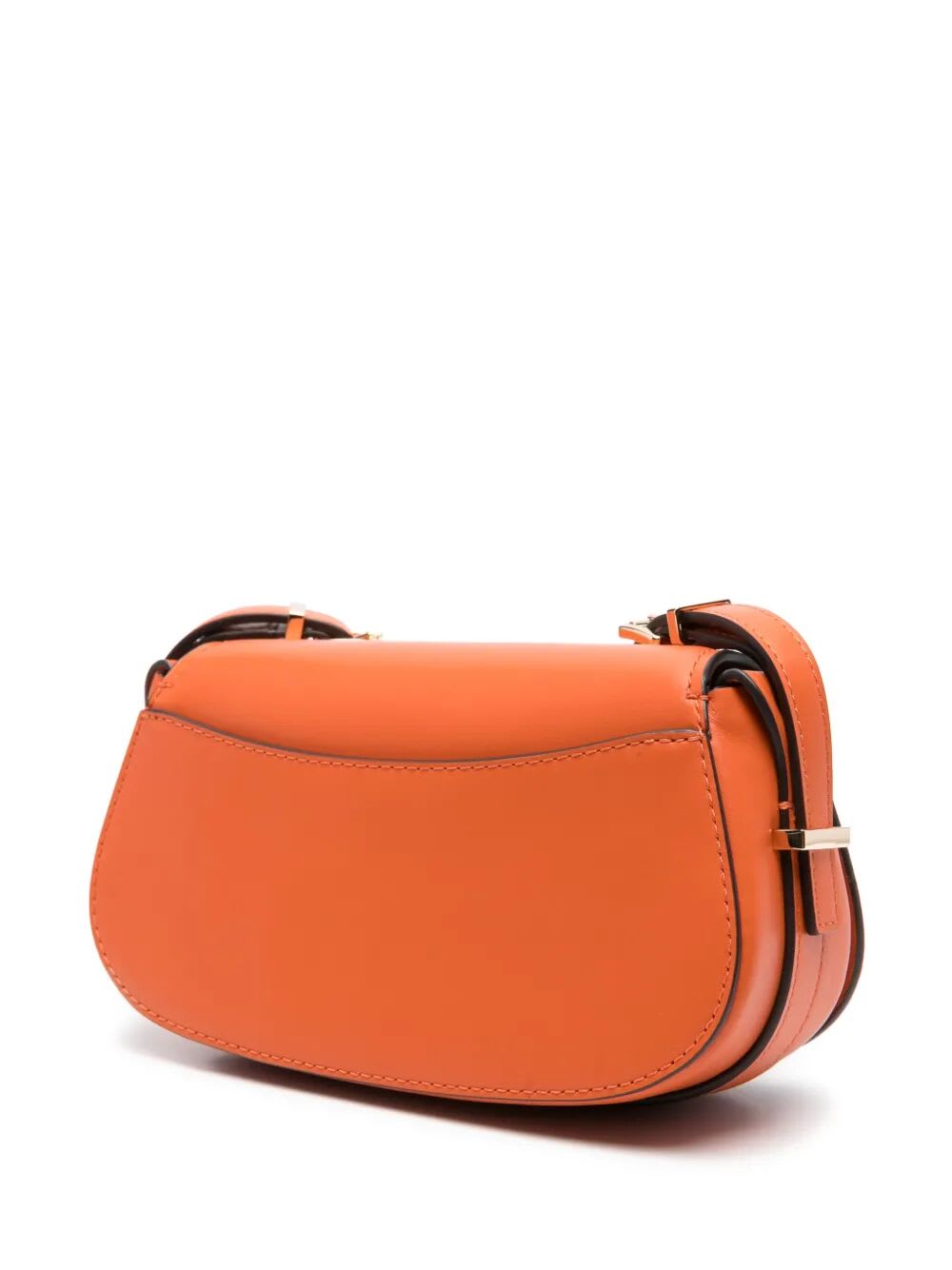 Michael Michael Kors Lydiasmall Flat Crossbody In Orange Punch
