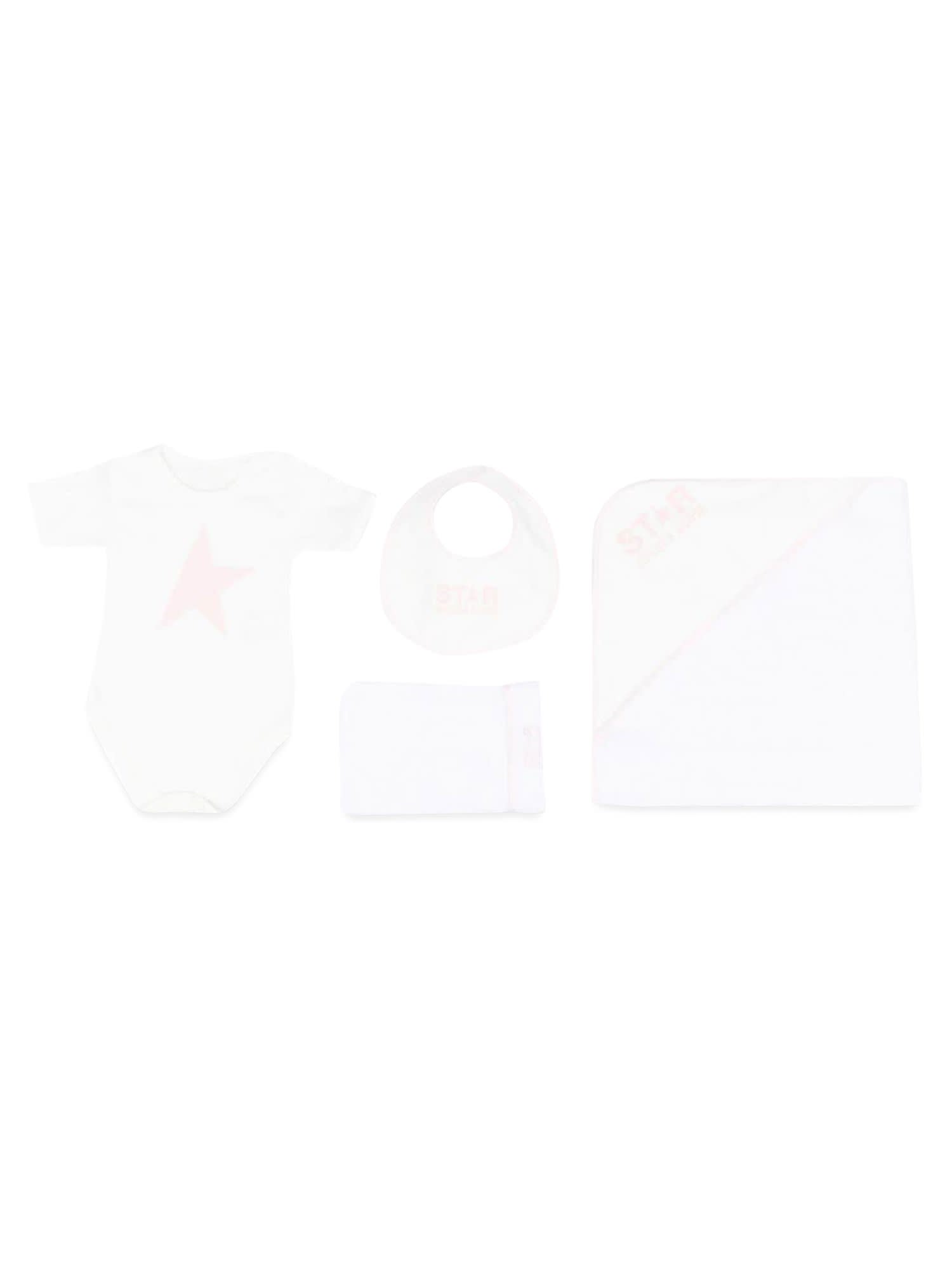 Golden Goose Star/ Baby Bath Gift Set/ Logo Printed