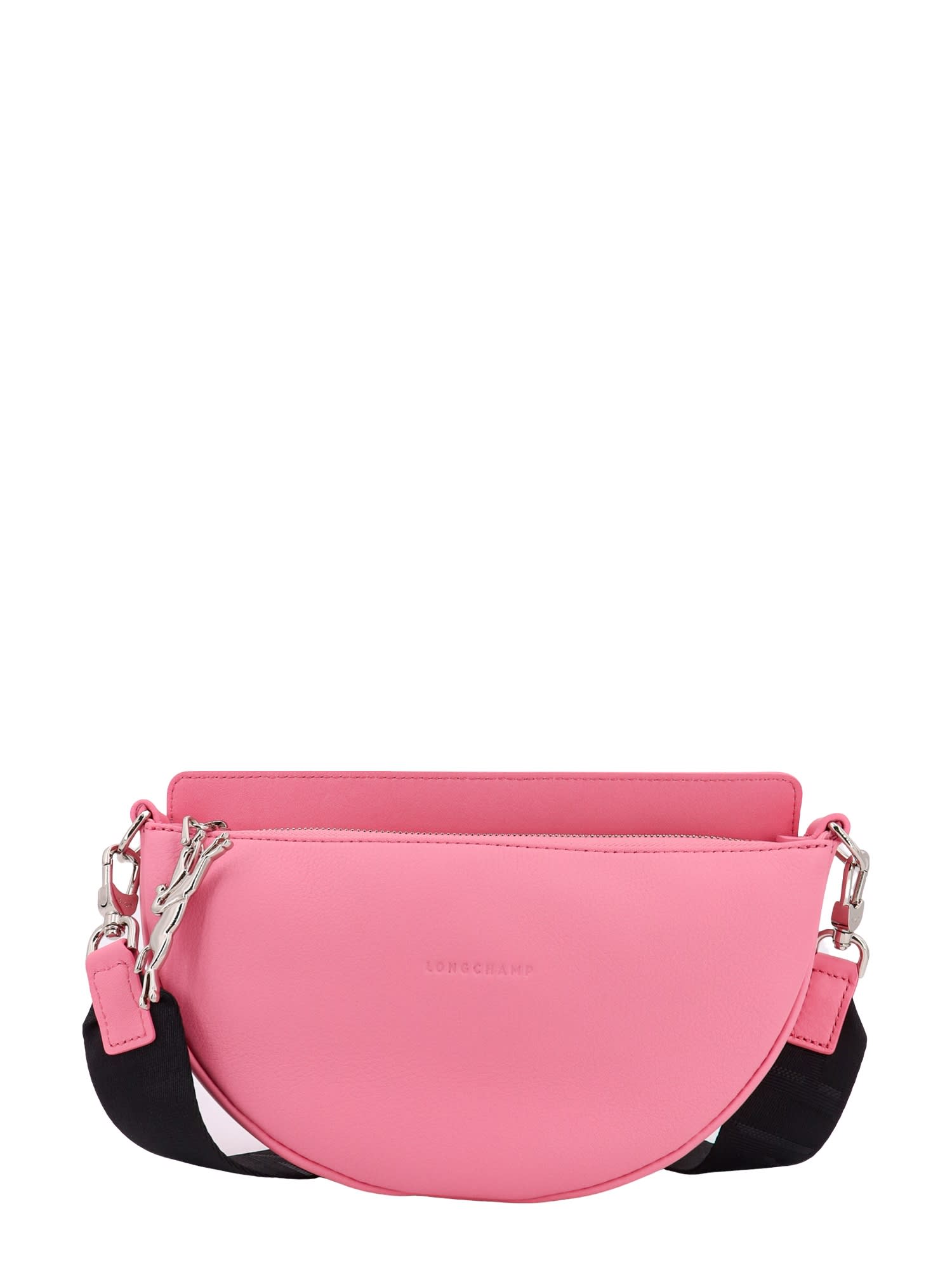 Shop Longchamp Smile S Shoulder Bag In Pink