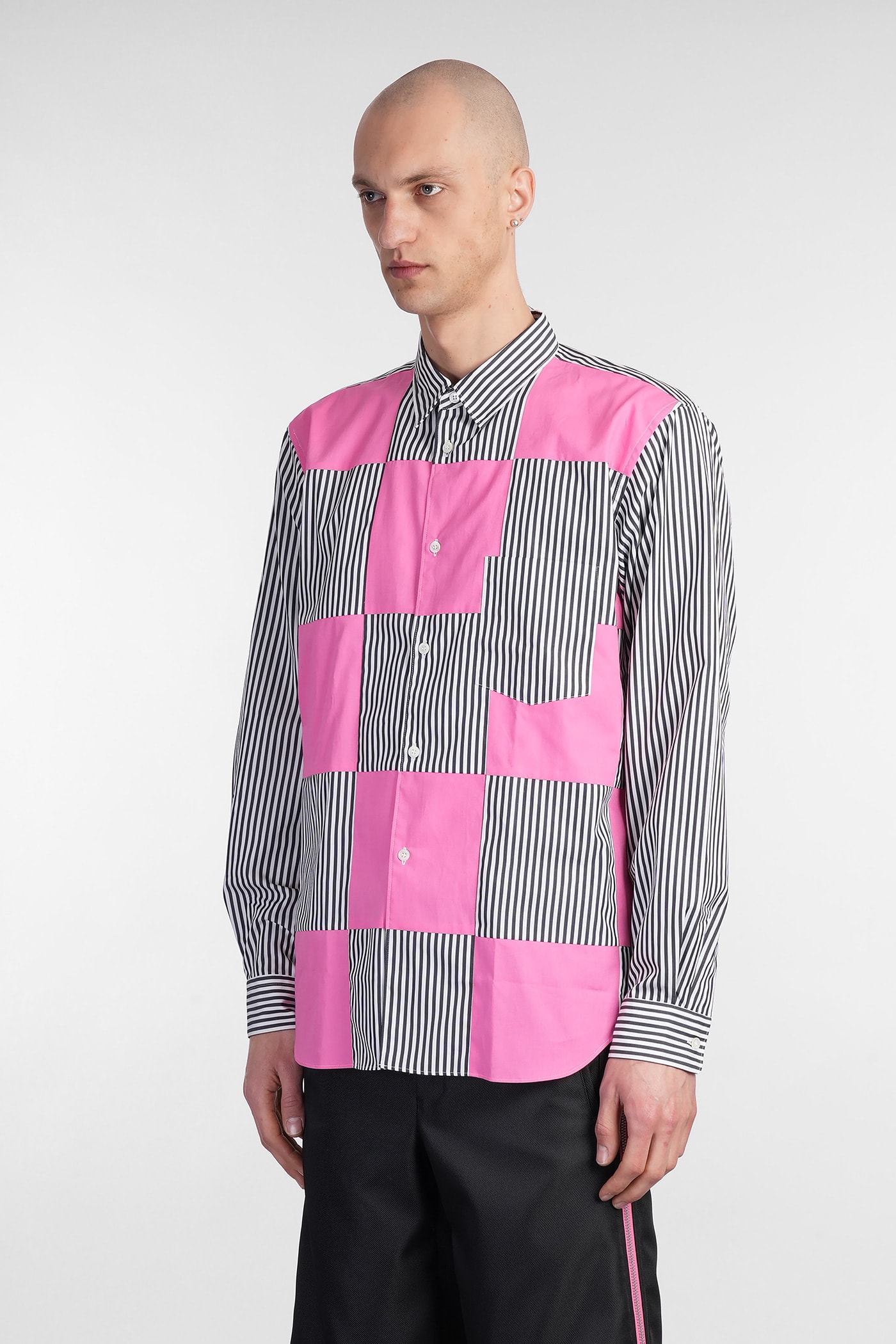 Comme Des Garçons Homme Deux Mens Comme Des Garcons Homme Plus Checked Relaxed-fit Cotton Shirt