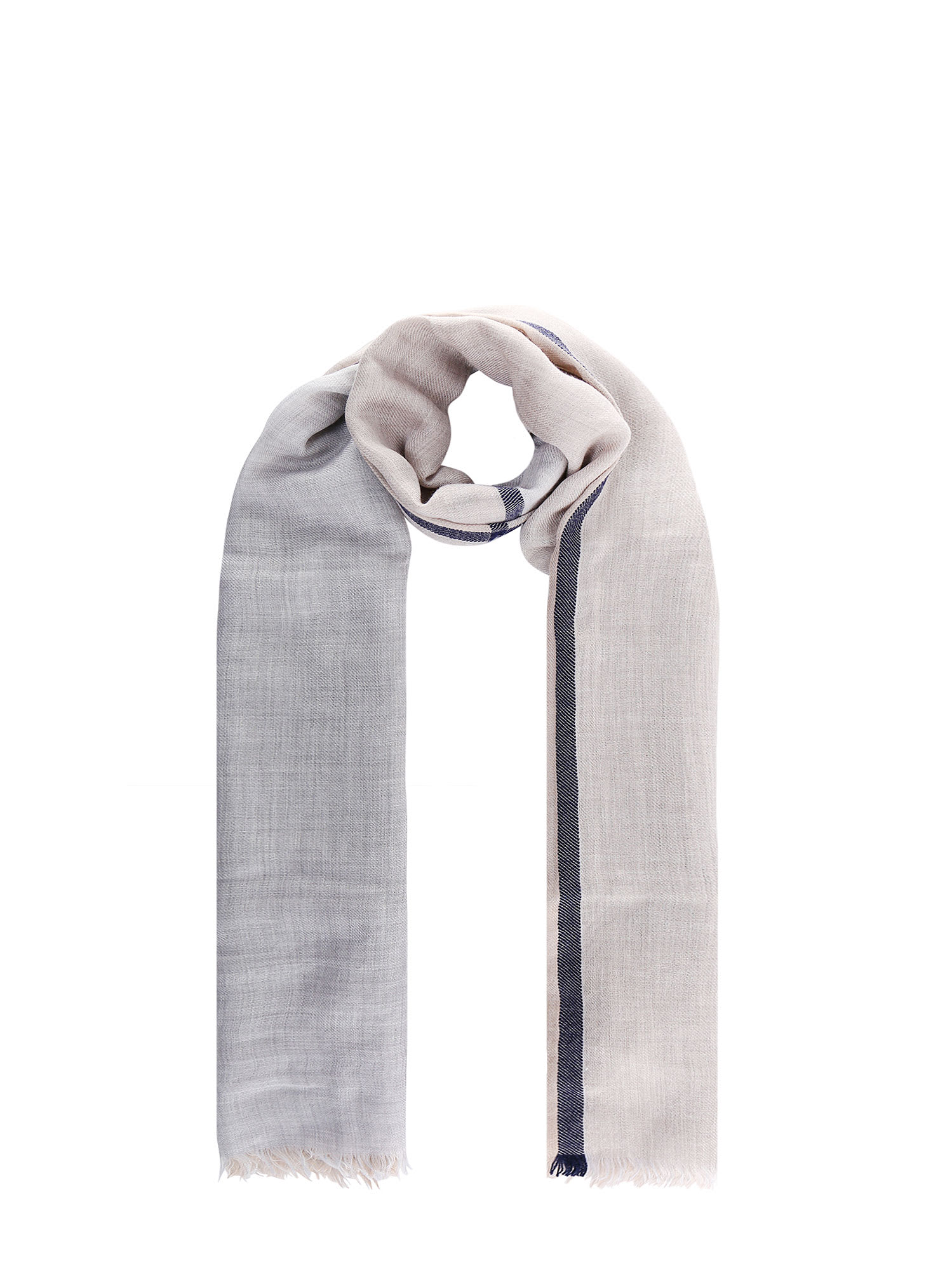 Brunello Cucinelli Scarf In Grey