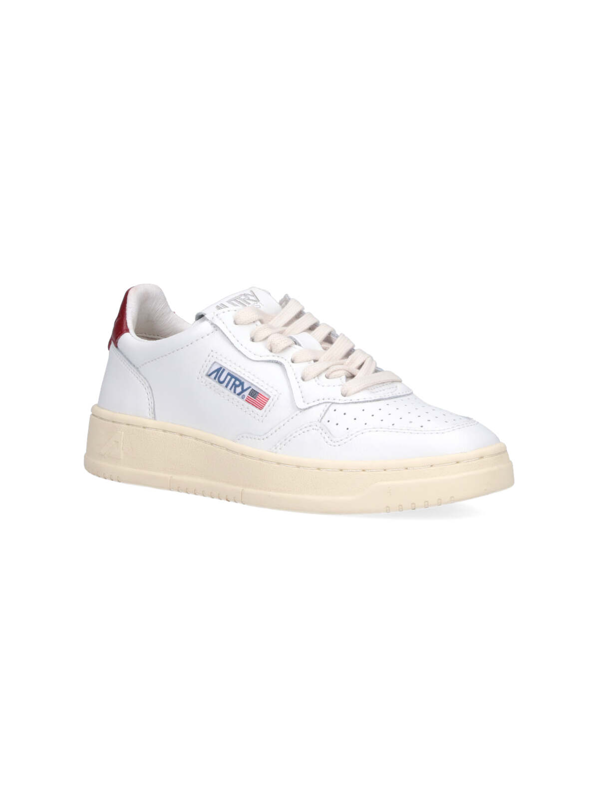 Shop Autry Medalist Low Sneakers In White