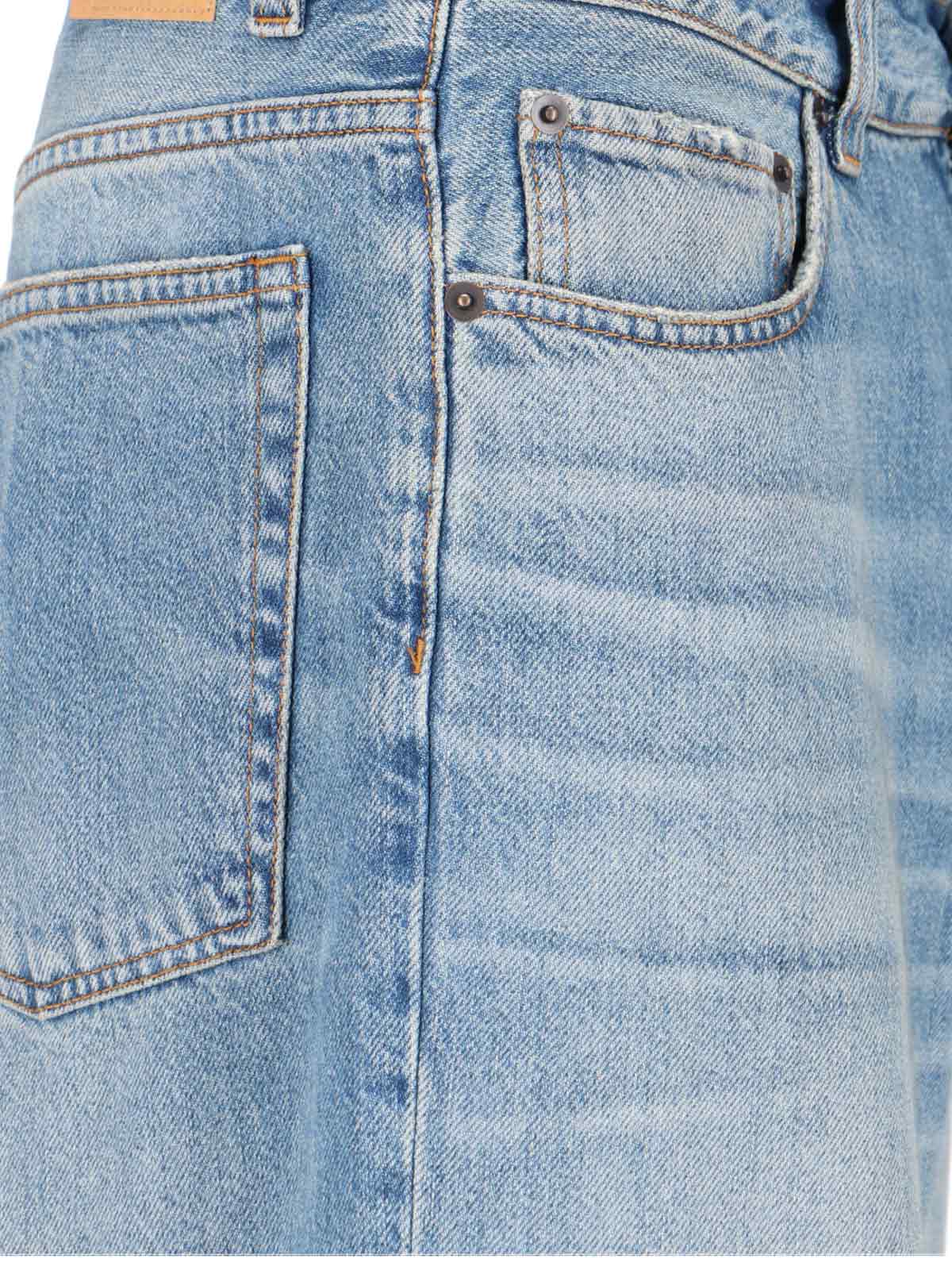 Shop Haikure Jo Loose Jeans In Blue