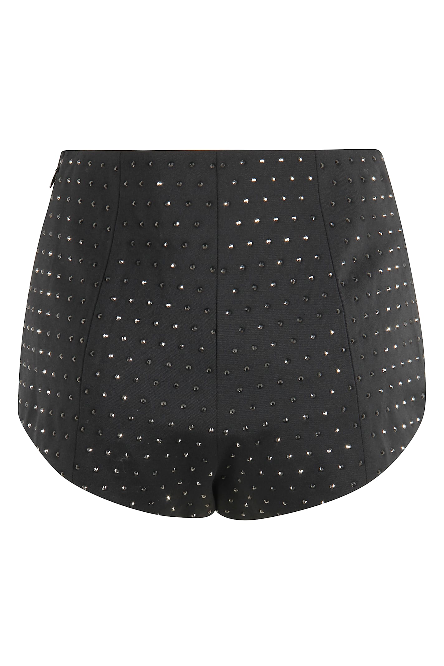 The Andamane Tami Rhinestone-embellished Shorts In Black