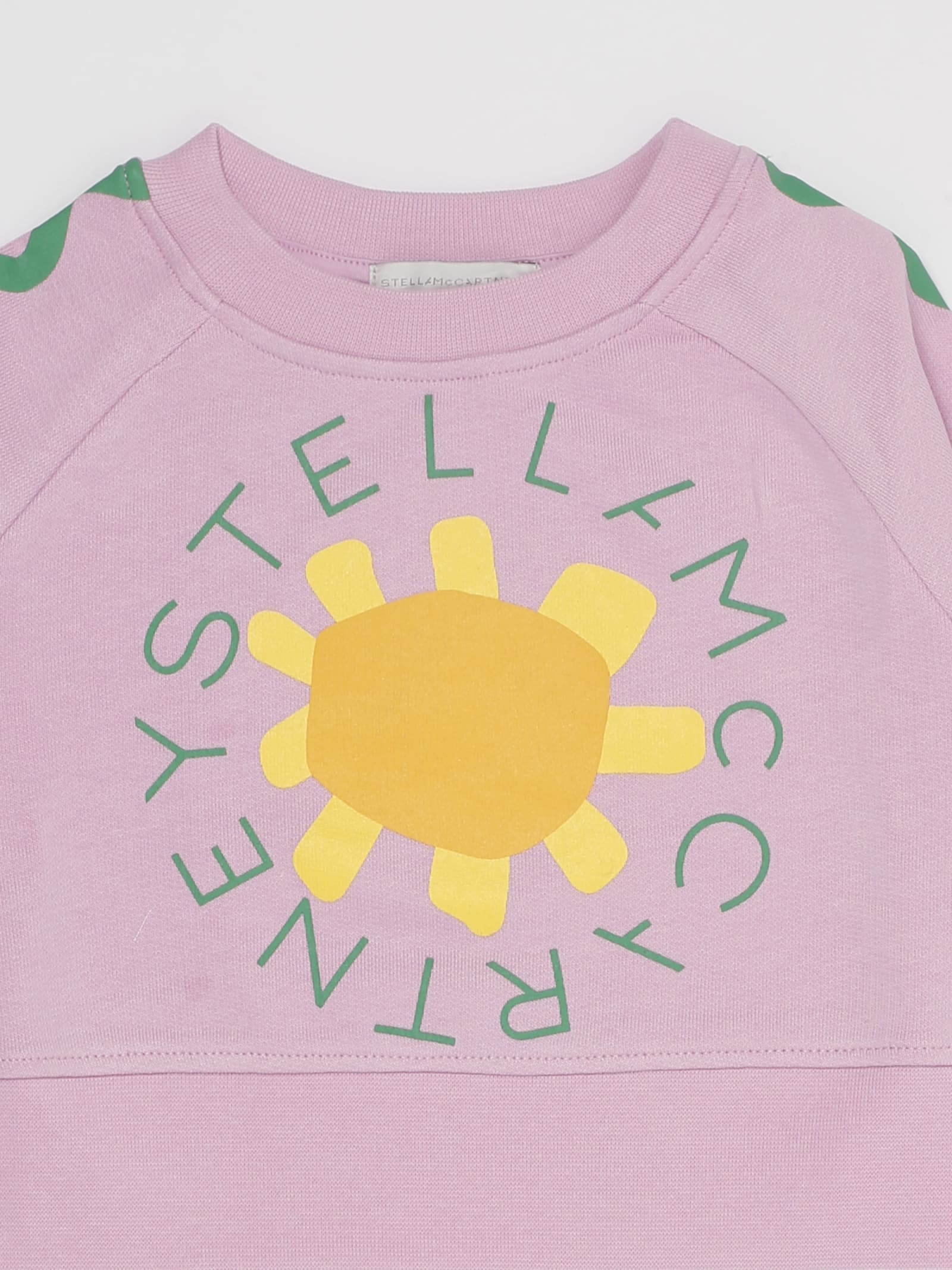 Shop Stella Mccartney Sweatshirt Sweatshirt In Rosa