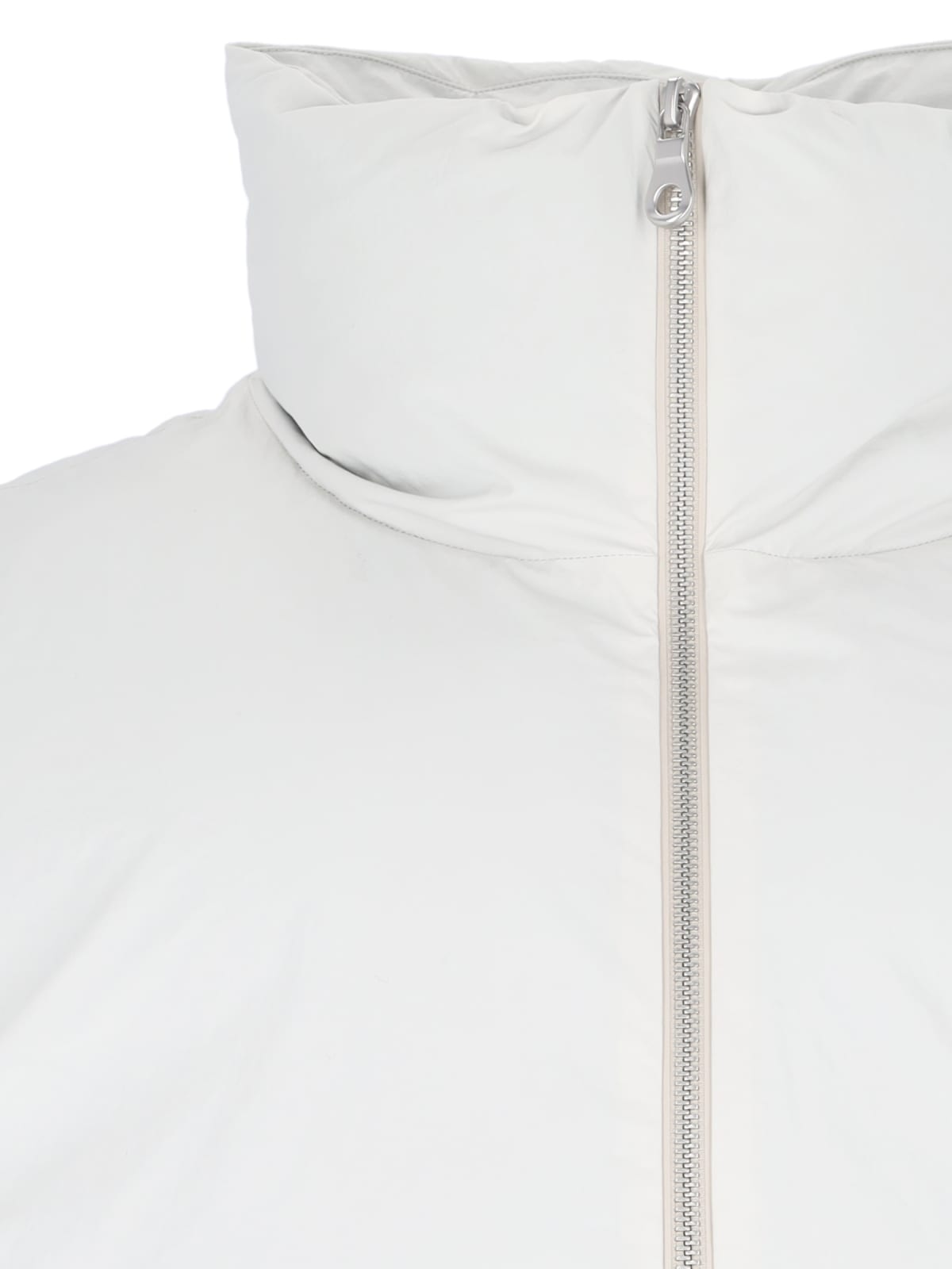 Shop Studio Nicholson Padded Vest In White
